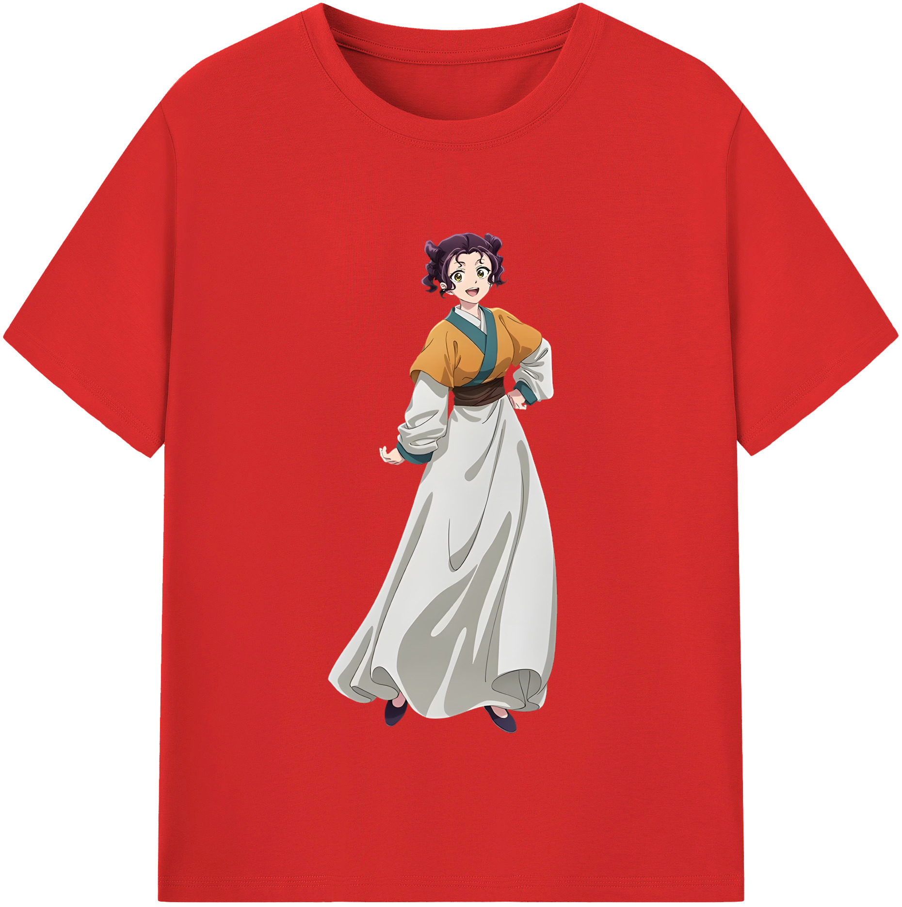 （画像用） 薬屋のひとりごと The Apothecary Diaries 綿100％半袖Tシャツ（フロントプリント）