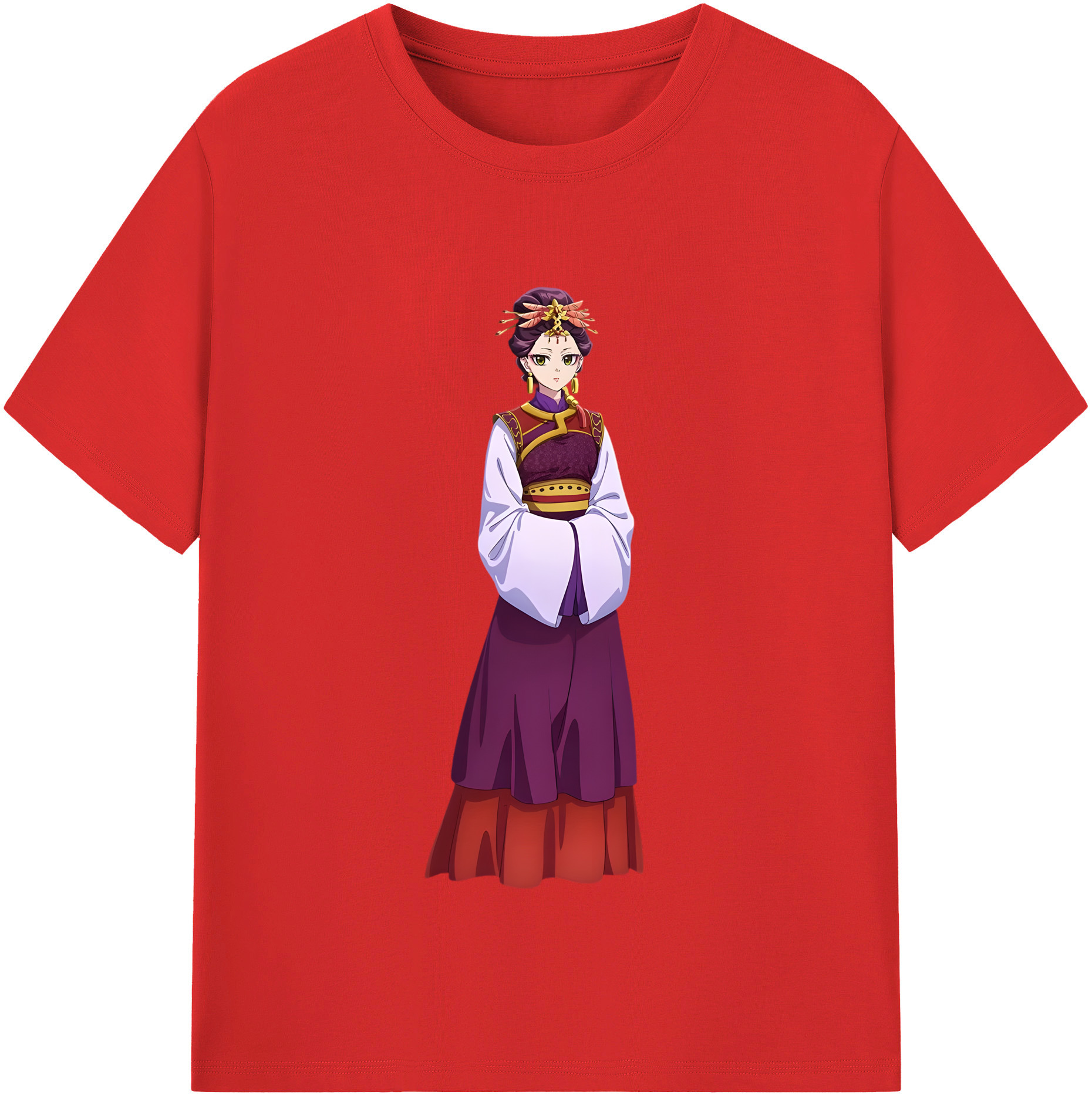（画像用） 薬屋のひとりごと The Apothecary Diaries 綿100％半袖Tシャツ（フロントプリント）
