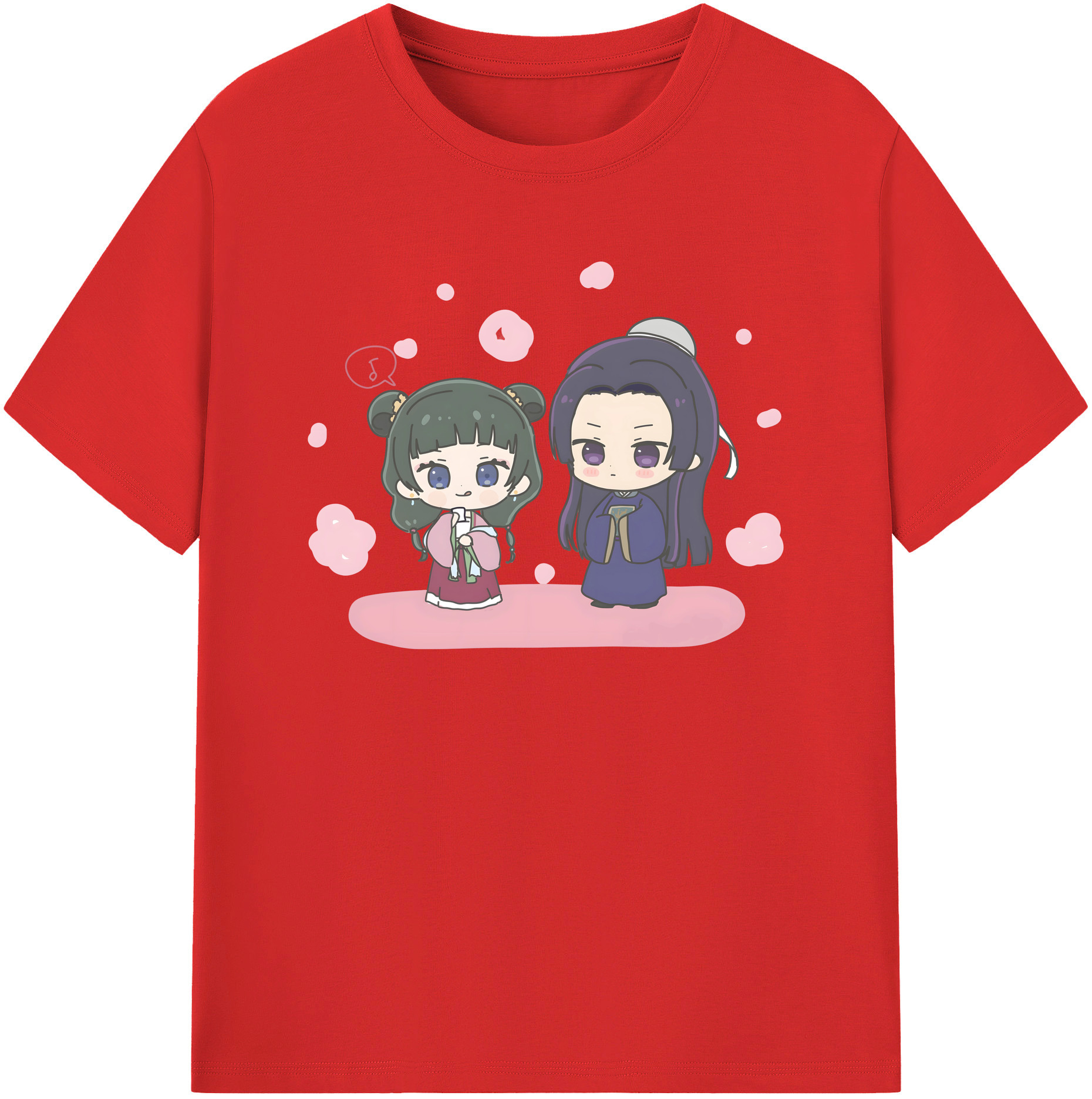 （画像用） 薬屋のひとりごと The Apothecary Diaries 綿100％半袖Tシャツ（フロントプリント）