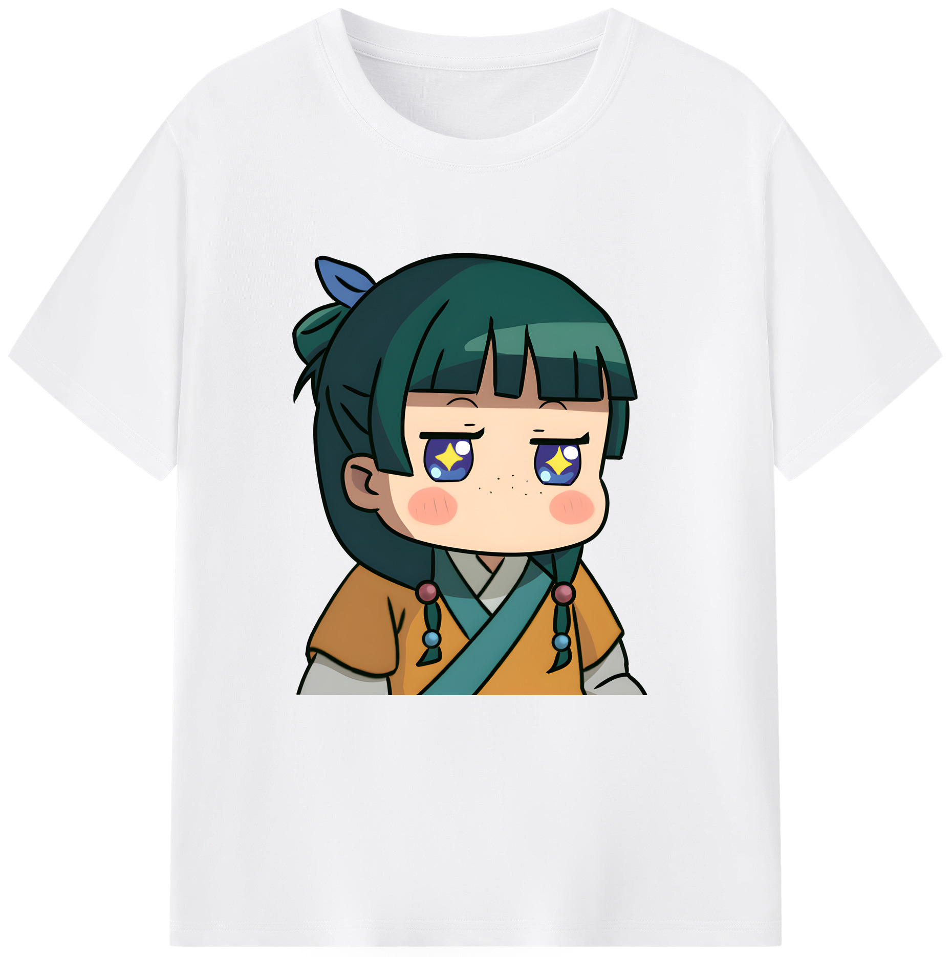 （画像用） 薬屋のひとりごと The Apothecary Diaries 綿100％半袖Tシャツ（フロントプリント）