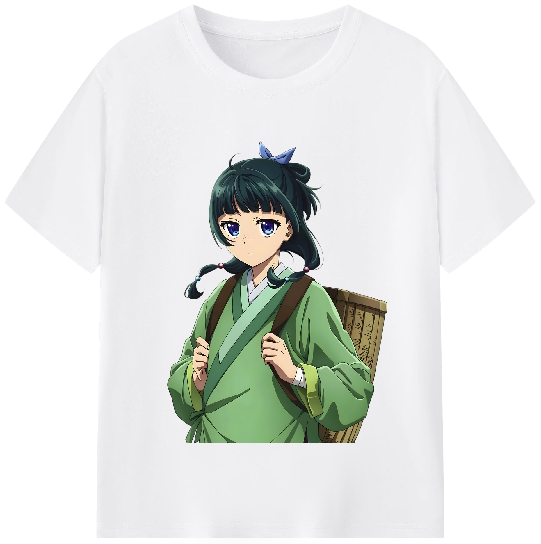 （画像用） 薬屋のひとりごと The Apothecary Diaries 綿100％半袖Tシャツ（フロントプリント）