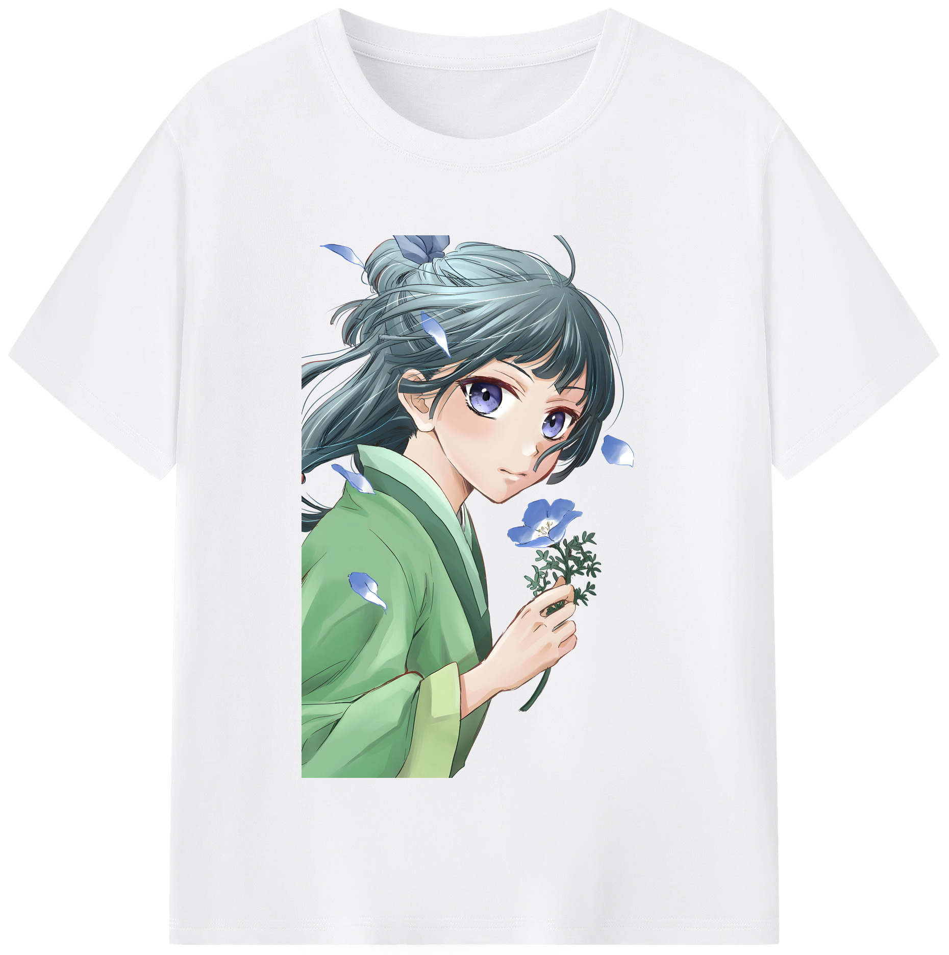 （画像用） 薬屋のひとりごと The Apothecary Diaries 綿100％半袖Tシャツ（フロントプリント）