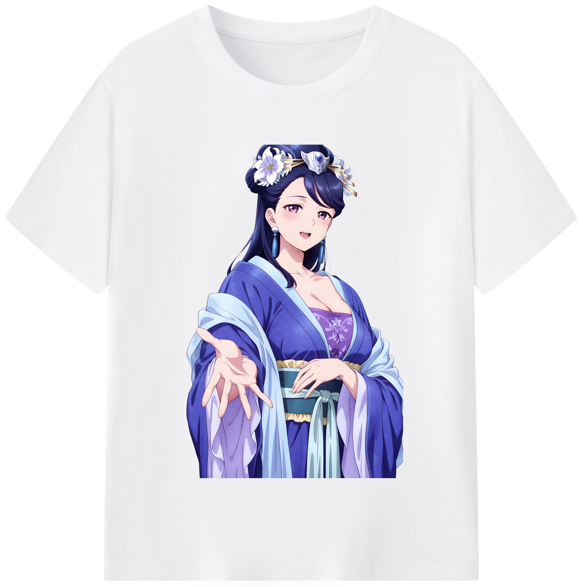 （画像用） 薬屋のひとりごと The Apothecary Diaries 綿100％半袖Tシャツ（フロントプリント）