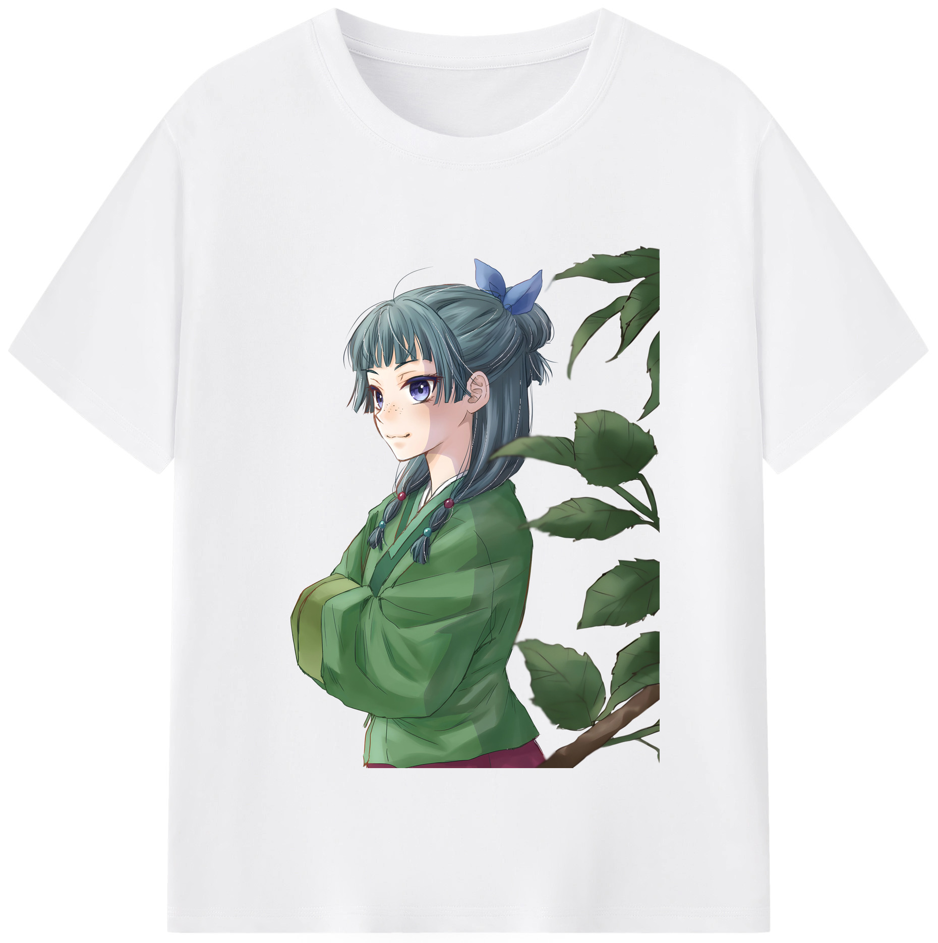 （画像用） 薬屋のひとりごと The Apothecary Diaries 綿100％半袖Tシャツ（フロントプリント）