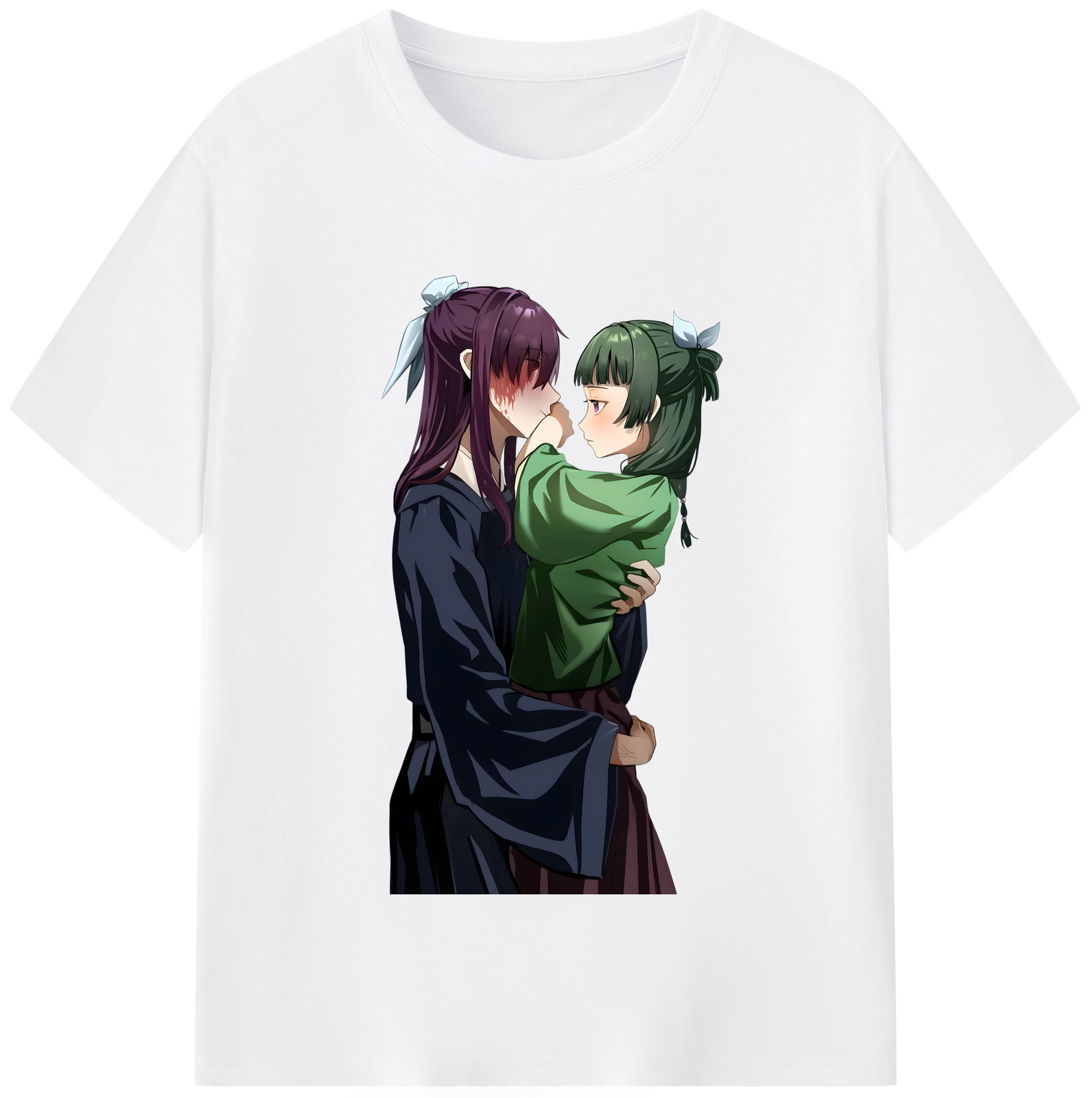 （画像用） 薬屋のひとりごと The Apothecary Diaries 綿100％半袖Tシャツ（フロントプリント）