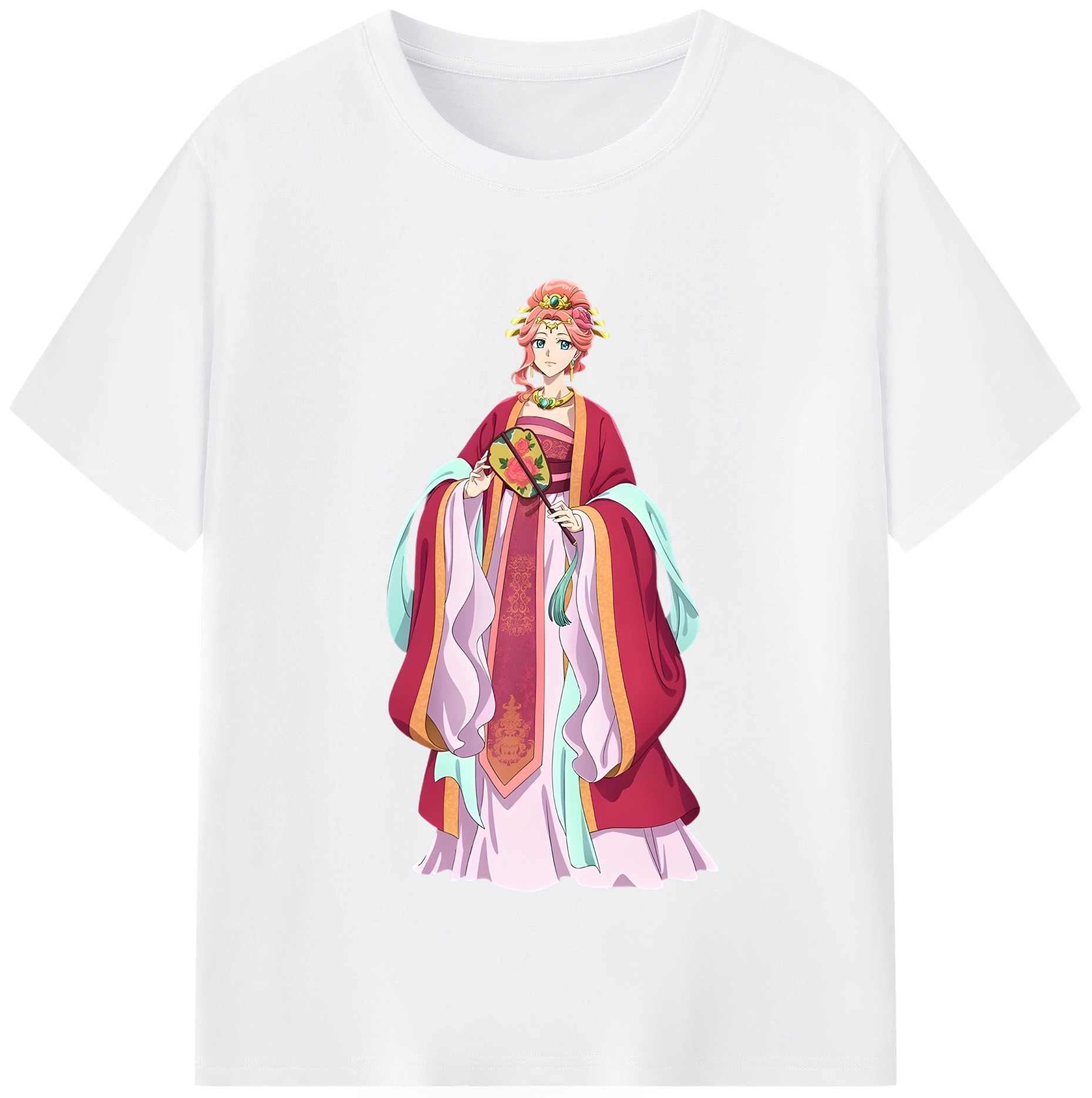 （画像用） 薬屋のひとりごと The Apothecary Diaries 綿100％半袖Tシャツ（フロントプリント）
