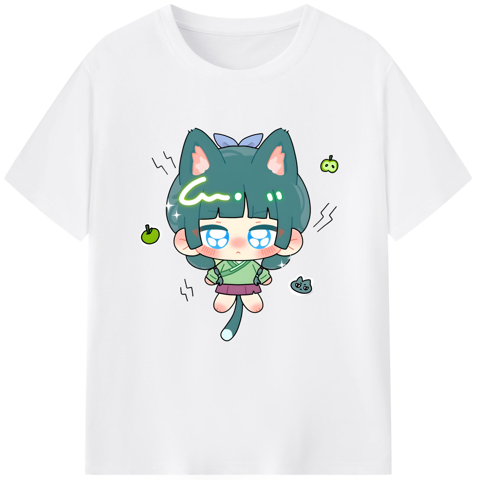 （画像用） 薬屋のひとりごと The Apothecary Diaries 綿100％半袖Tシャツ（フロントプリント）