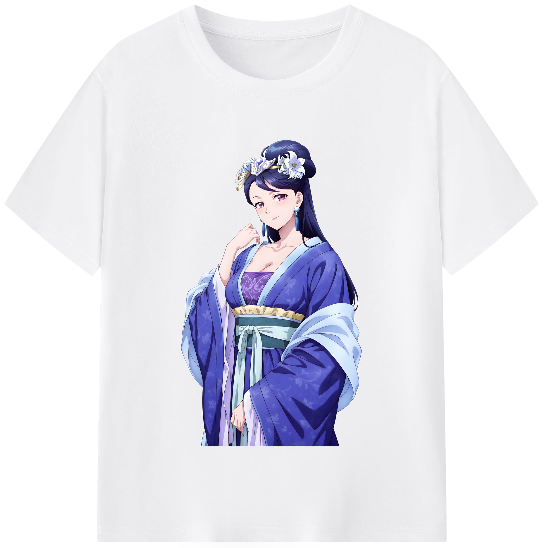 （画像用） 薬屋のひとりごと The Apothecary Diaries 綿100％半袖Tシャツ（フロントプリント）