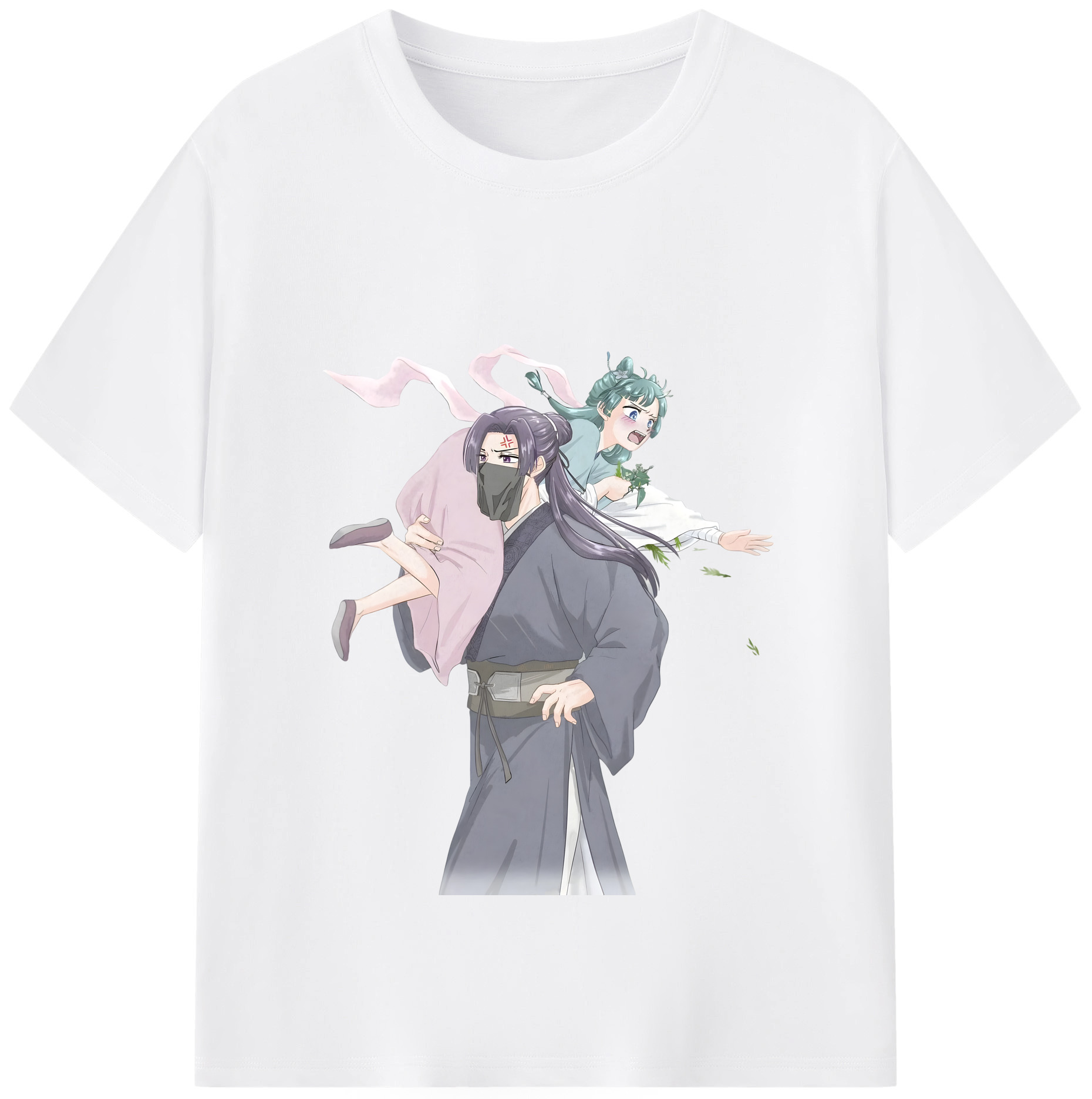 （画像用） 薬屋のひとりごと The Apothecary Diaries 綿100％半袖Tシャツ（フロントプリント）