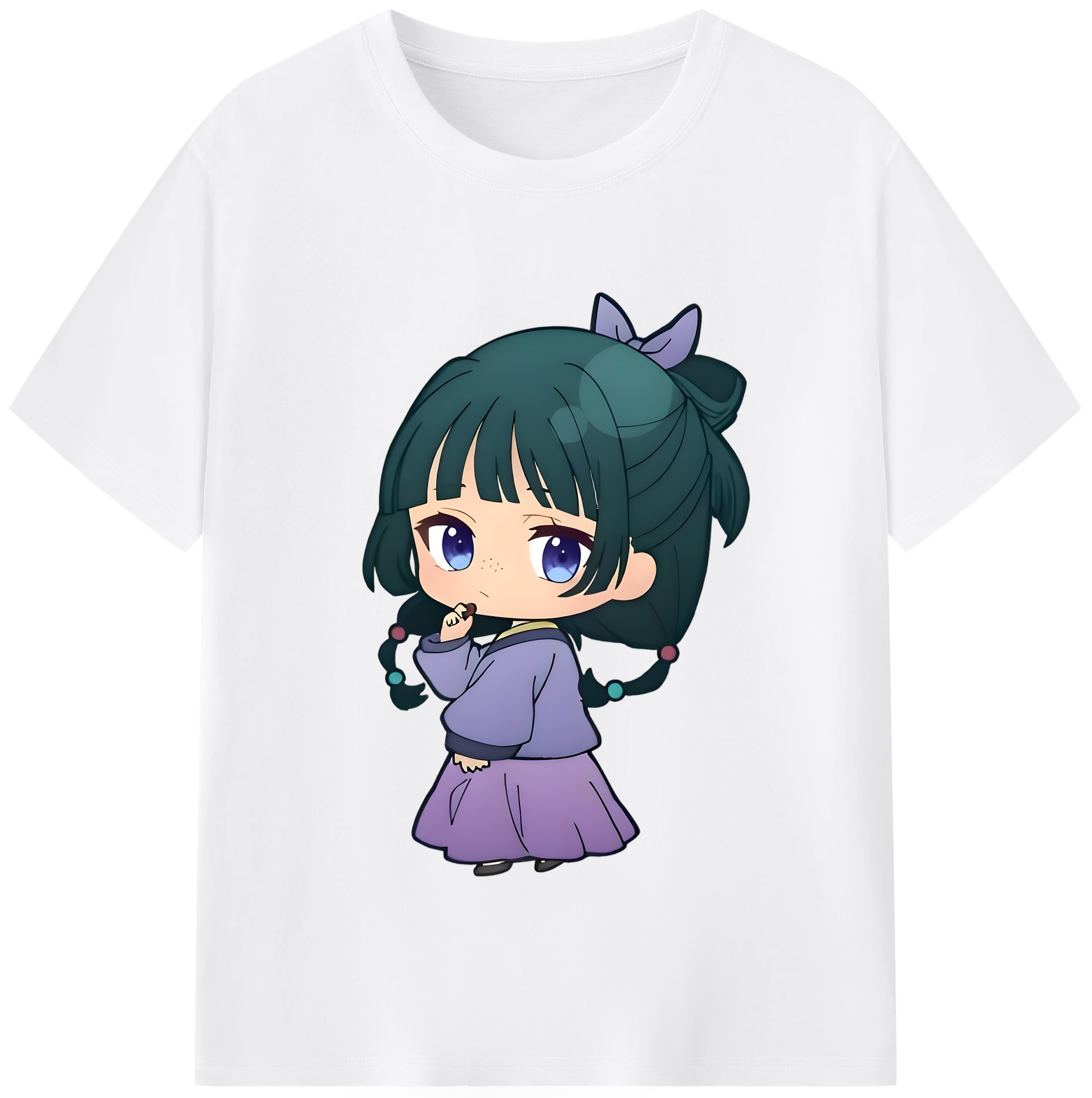 （画像用） 薬屋のひとりごと The Apothecary Diaries 綿100％半袖Tシャツ（フロントプリント）