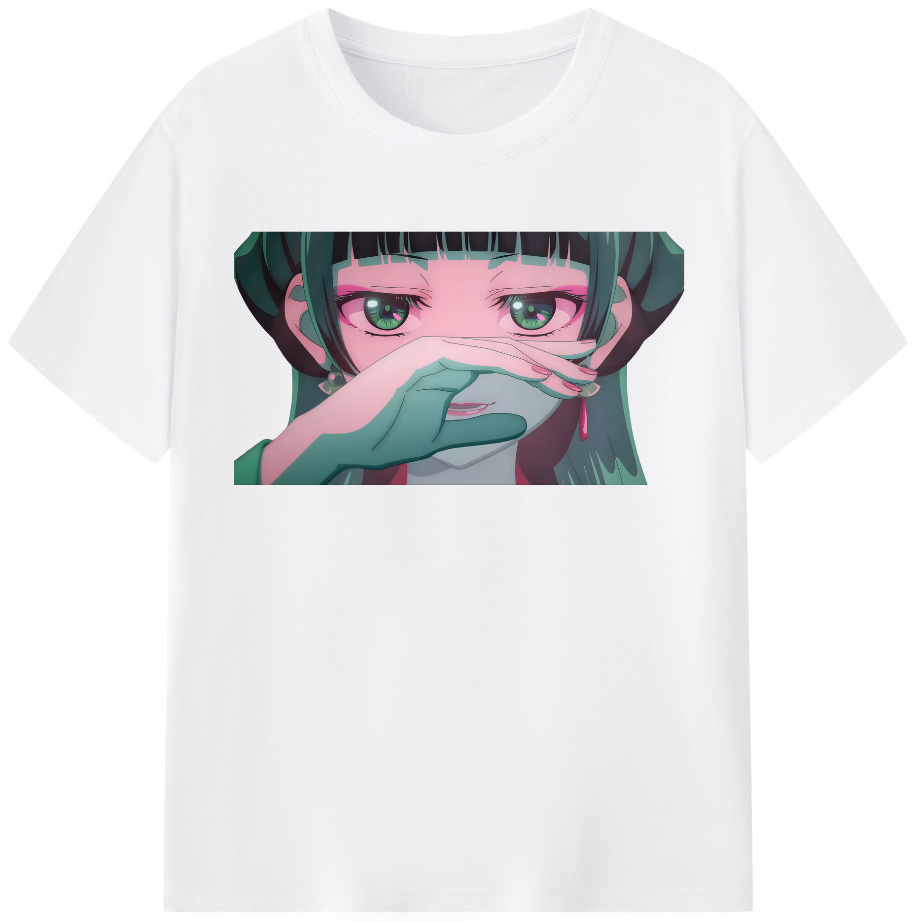 （画像用） 薬屋のひとりごと The Apothecary Diaries 綿100％半袖Tシャツ（フロントプリント）