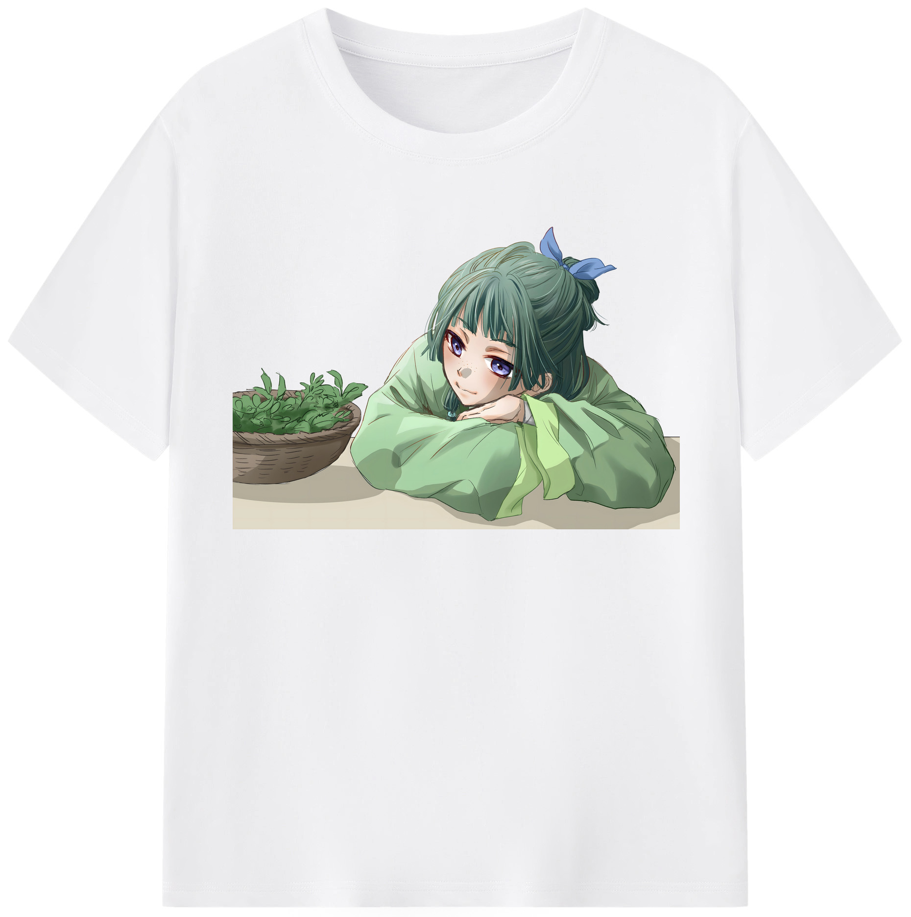 （画像用） 薬屋のひとりごと The Apothecary Diaries 綿100％半袖Tシャツ（フロントプリント）