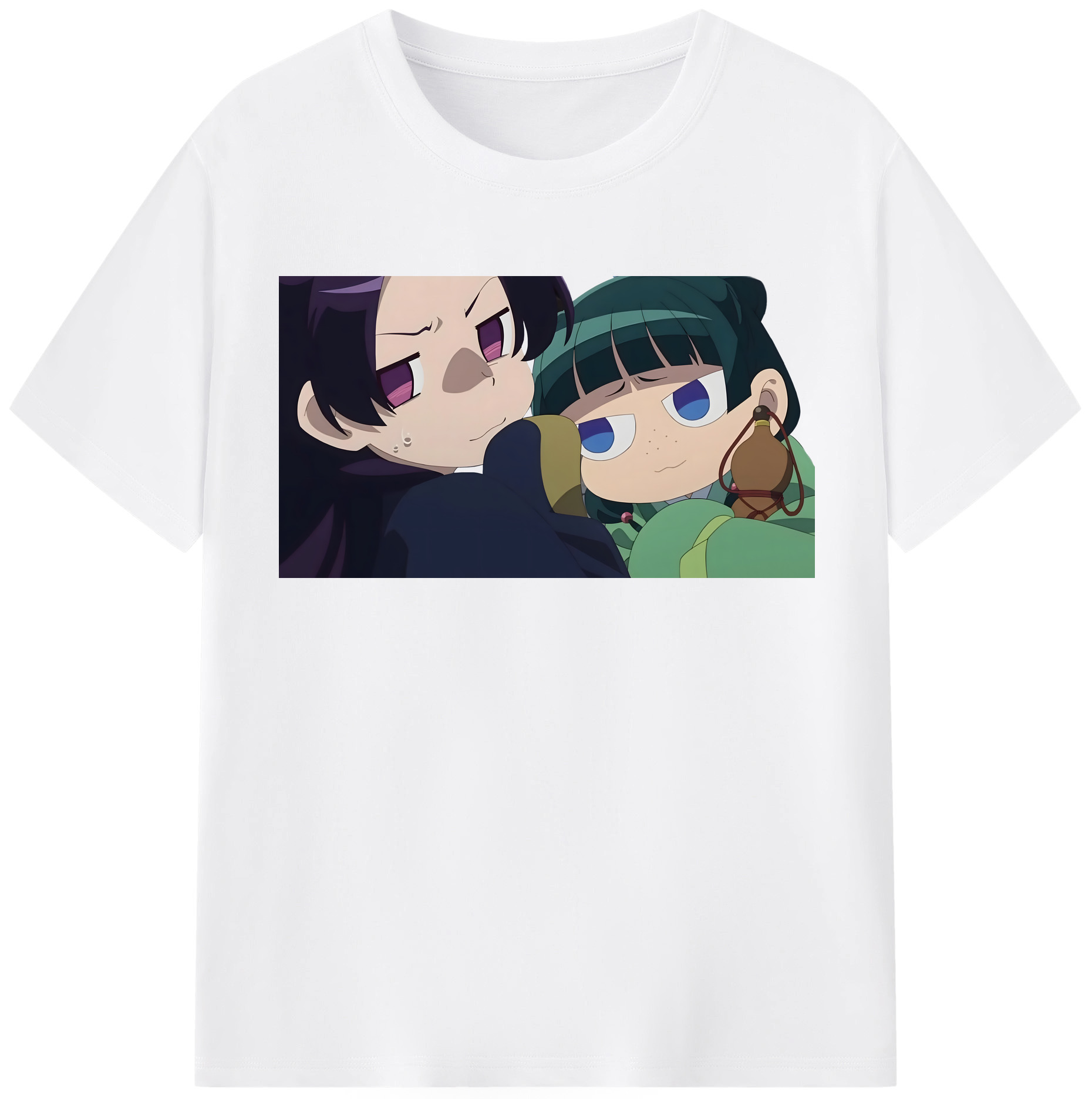 （画像用） 薬屋のひとりごと The Apothecary Diaries 綿100％半袖Tシャツ（フロントプリント）