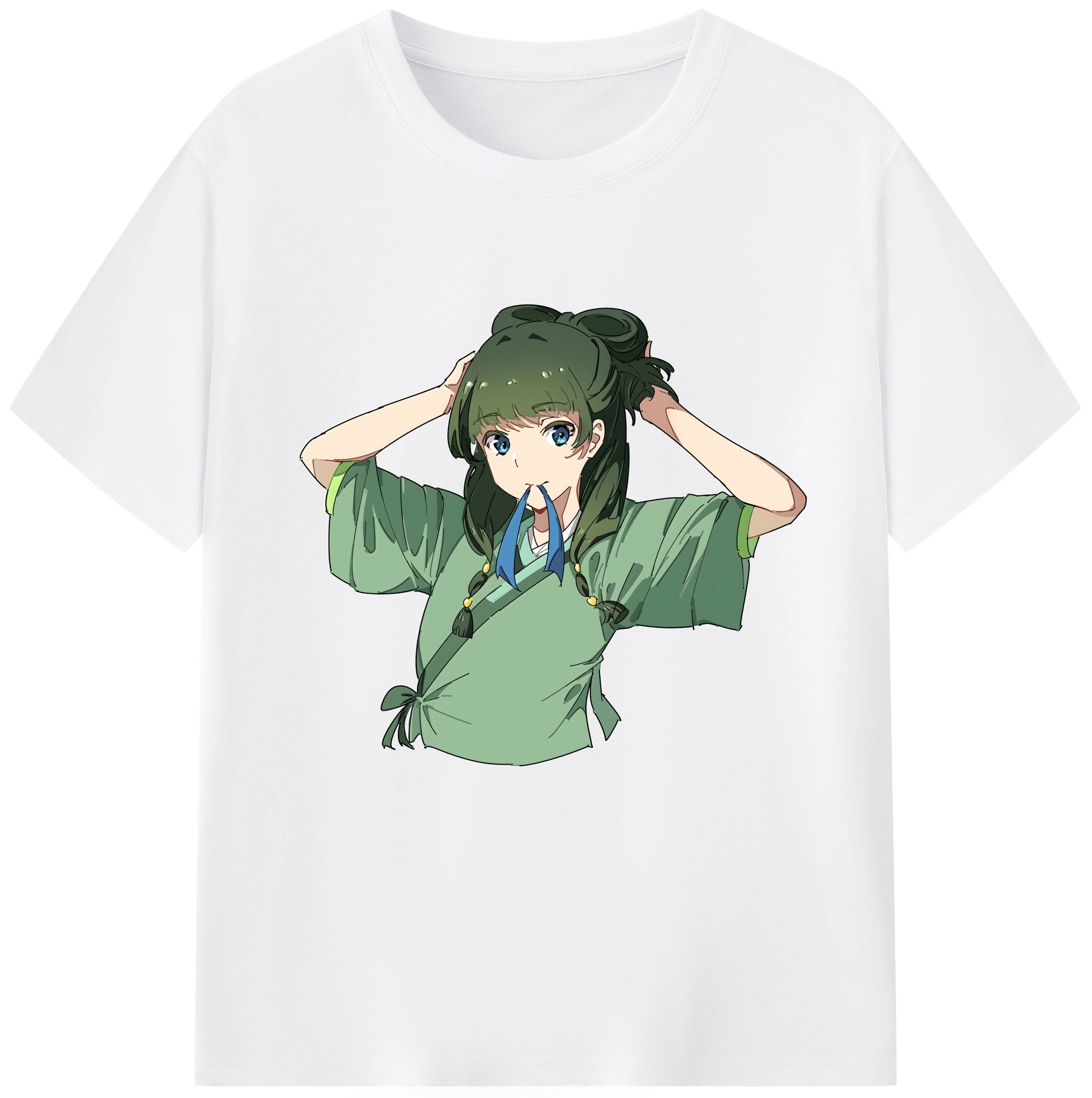 （画像用） 薬屋のひとりごと The Apothecary Diaries 綿100％半袖Tシャツ（フロントプリント）