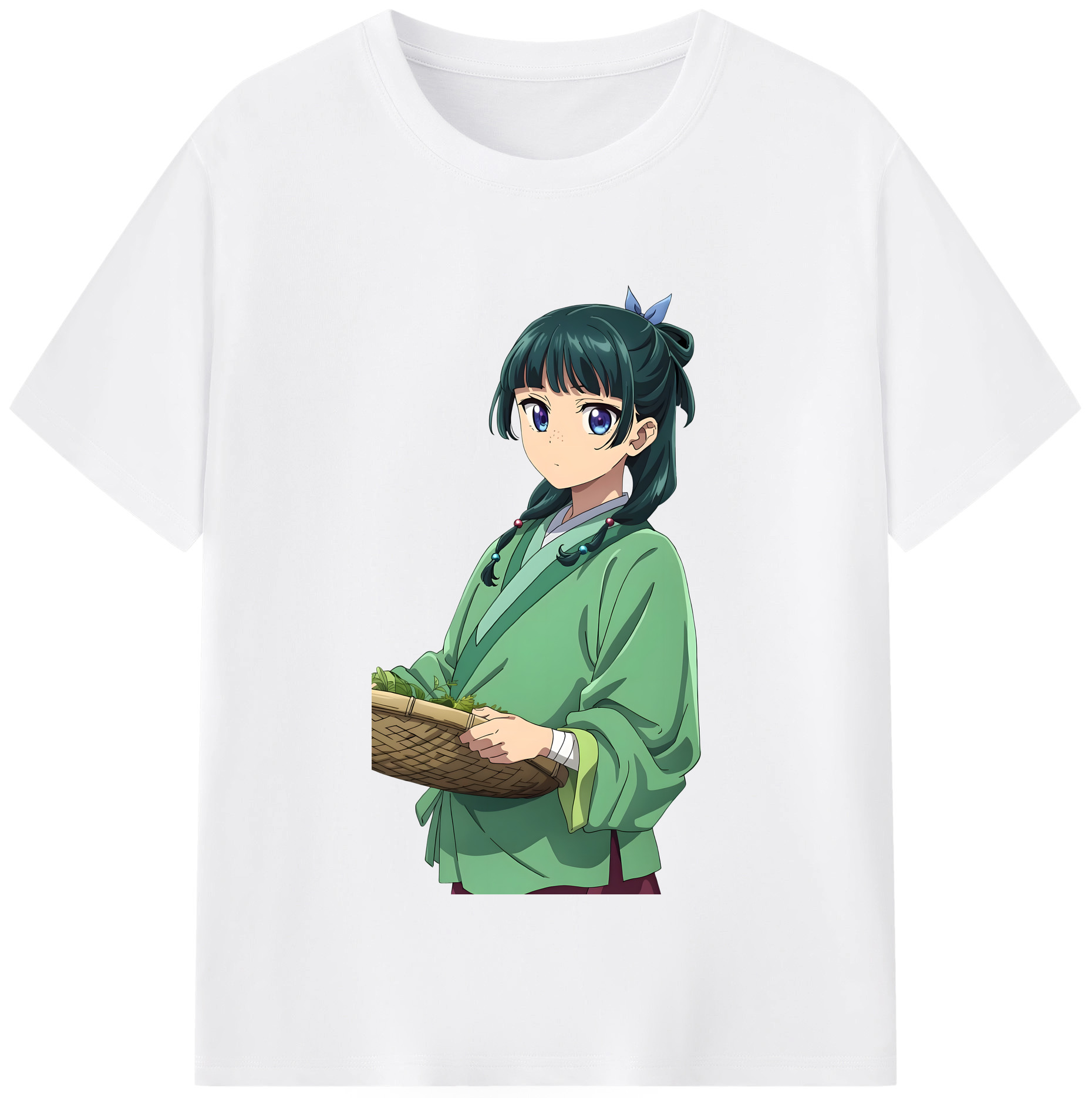 （画像用） 薬屋のひとりごと The Apothecary Diaries 綿100％半袖Tシャツ（フロントプリント）