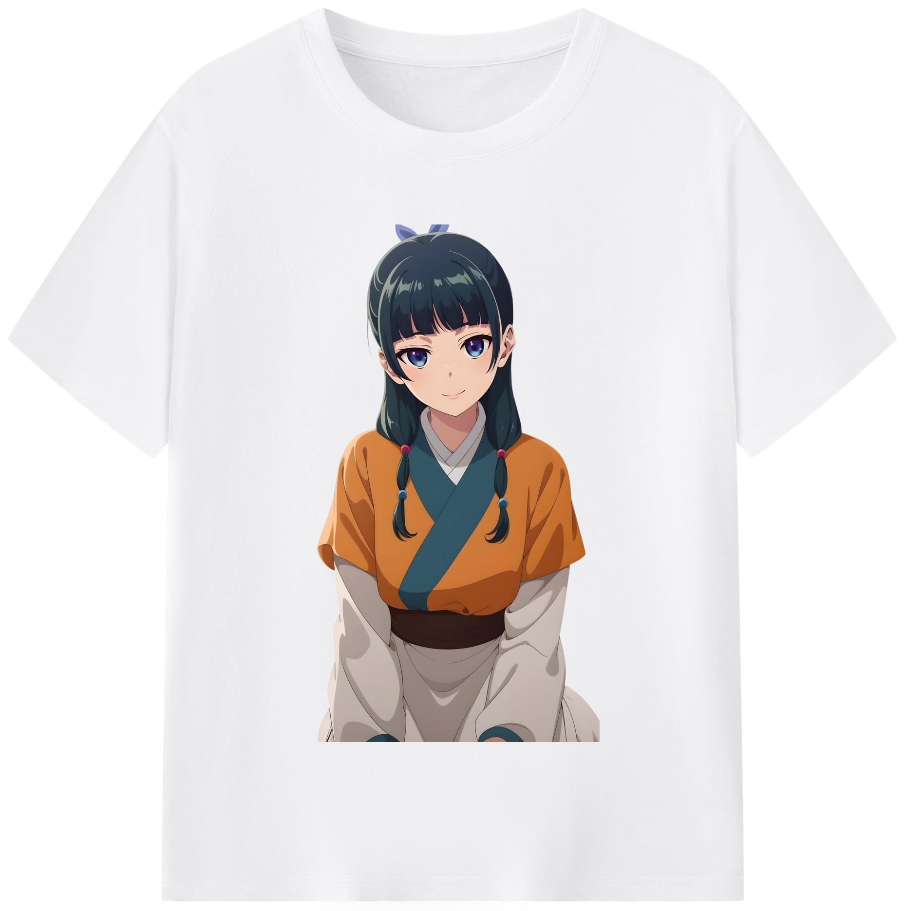 （画像用） 薬屋のひとりごと The Apothecary Diaries 綿100％半袖Tシャツ（フロントプリント）
