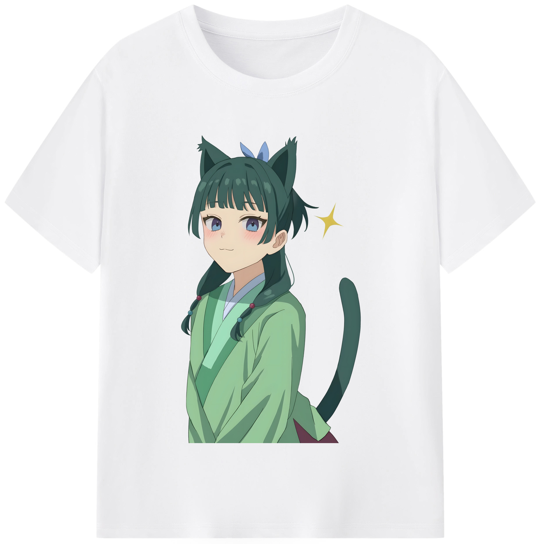 （画像用） 薬屋のひとりごと The Apothecary Diaries 綿100％半袖Tシャツ（フロントプリント）