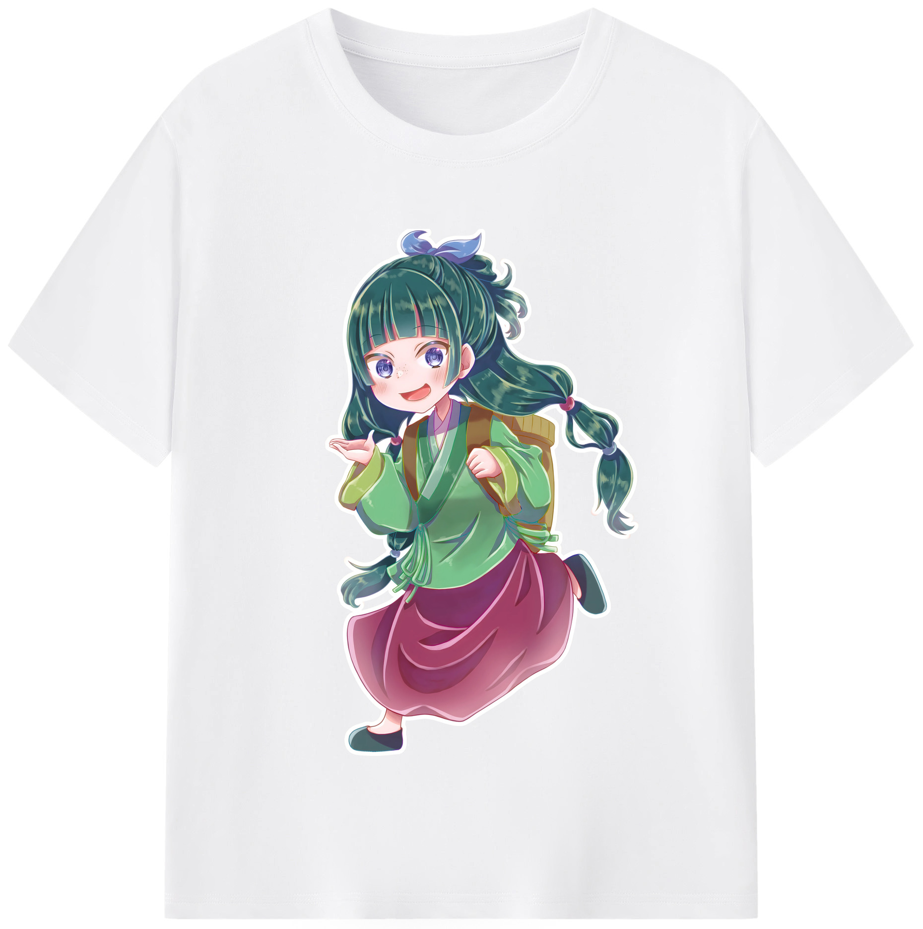 （画像用） 薬屋のひとりごと The Apothecary Diaries 綿100％半袖Tシャツ（フロントプリント）