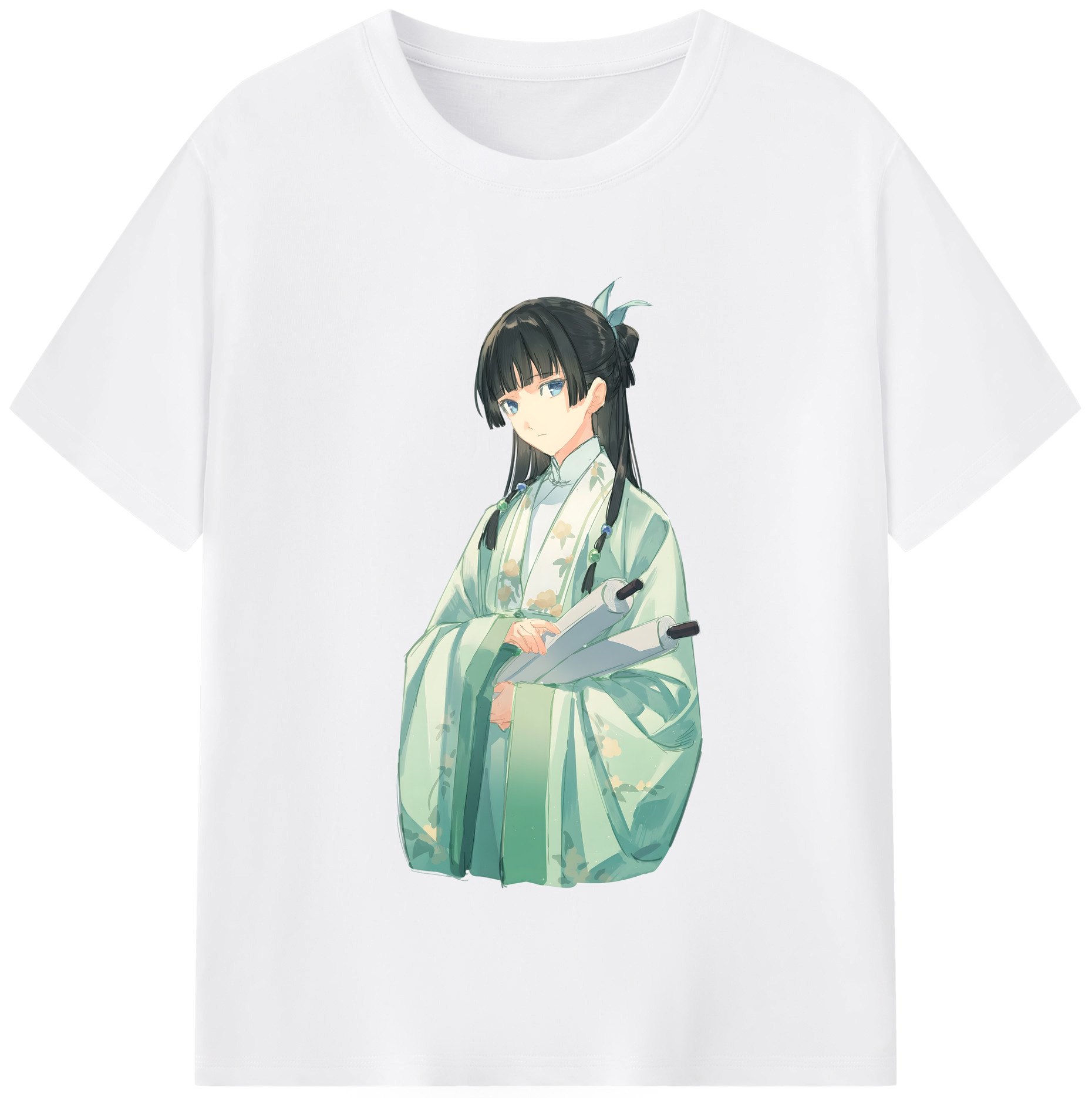 （画像用） 薬屋のひとりごと The Apothecary Diaries 綿100％半袖Tシャツ（フロントプリント）