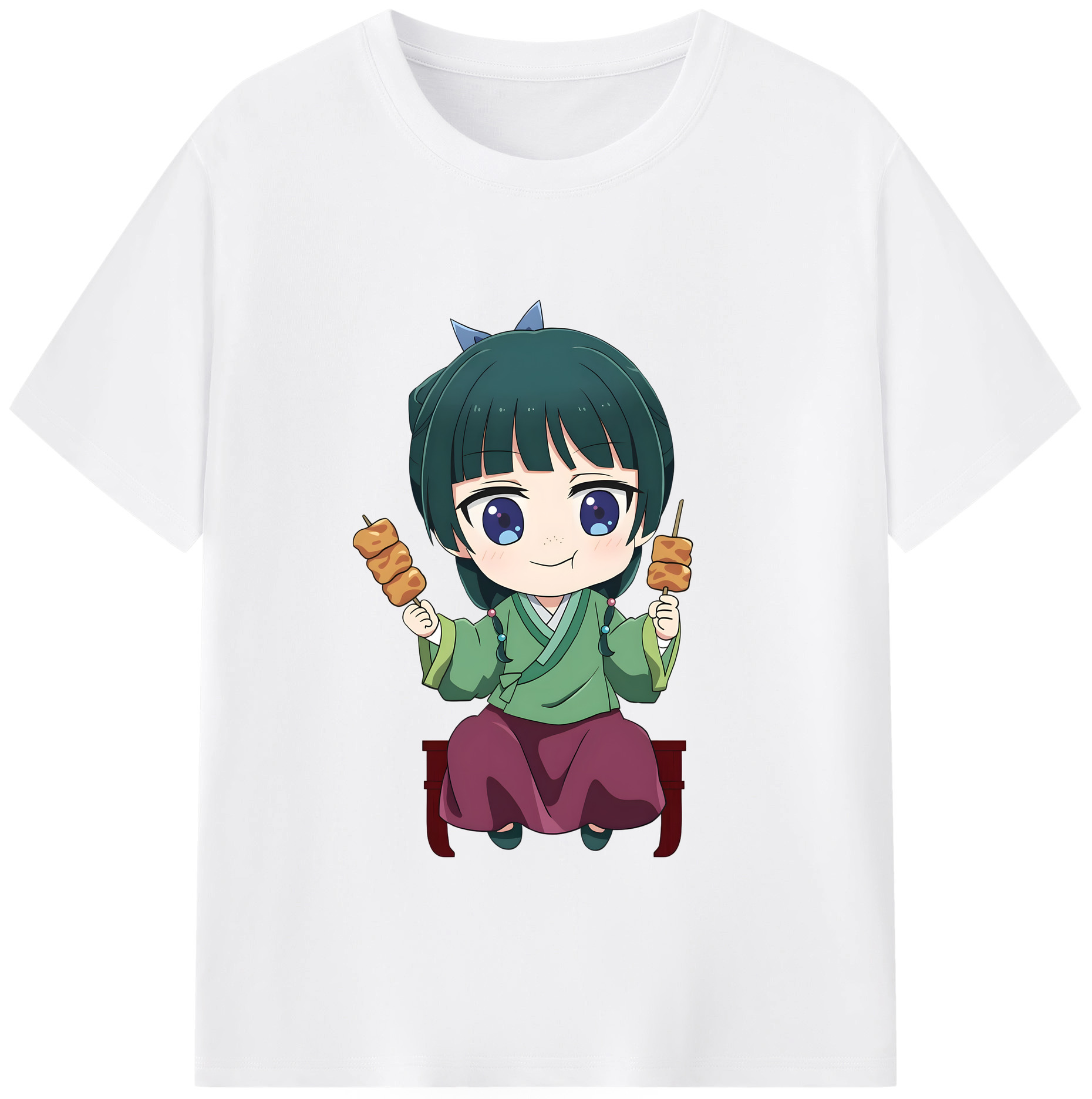 （画像用） 薬屋のひとりごと The Apothecary Diaries 綿100％半袖Tシャツ（フロントプリント）