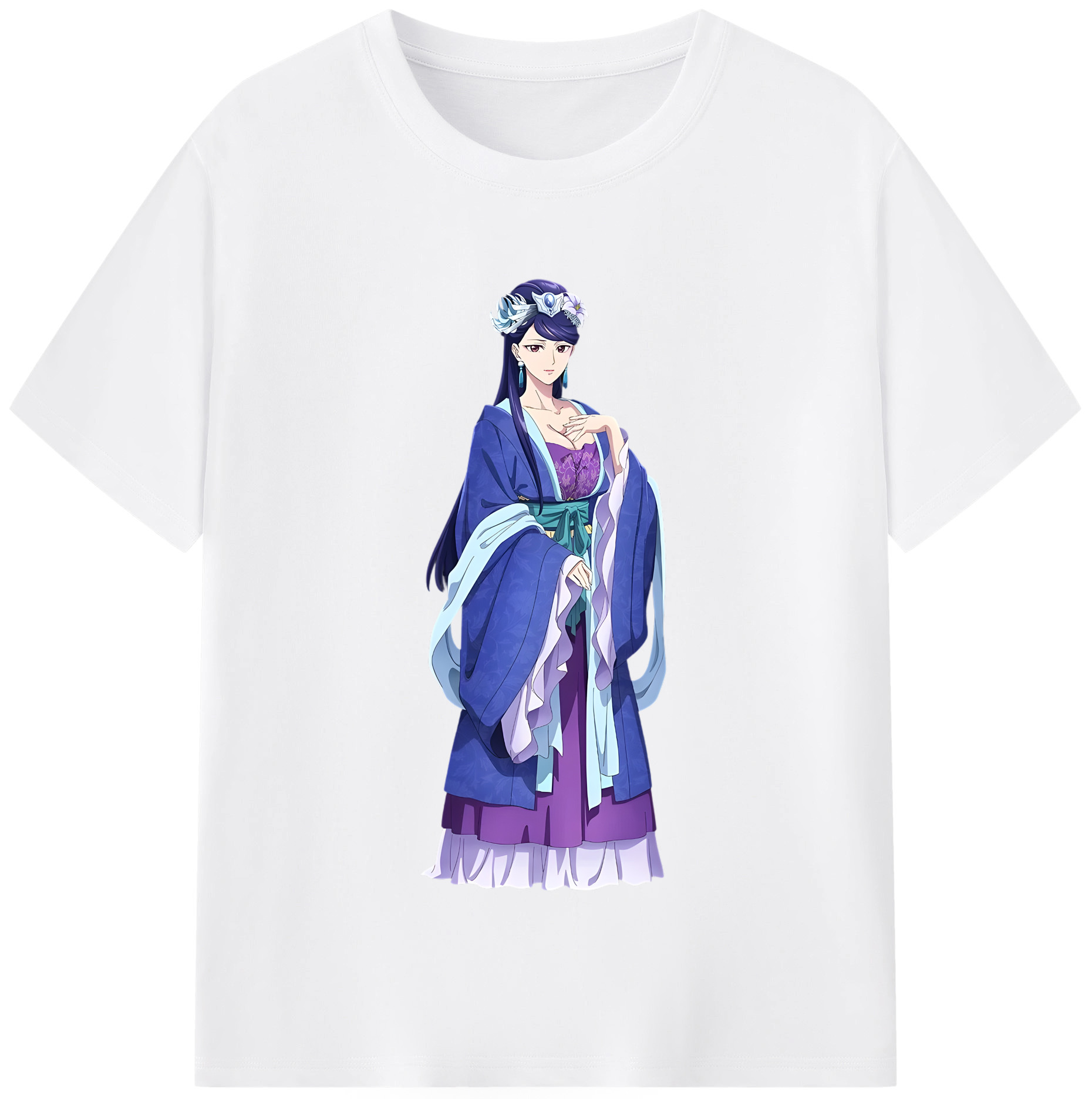 （画像用） 薬屋のひとりごと The Apothecary Diaries 綿100％半袖Tシャツ（フロントプリント）