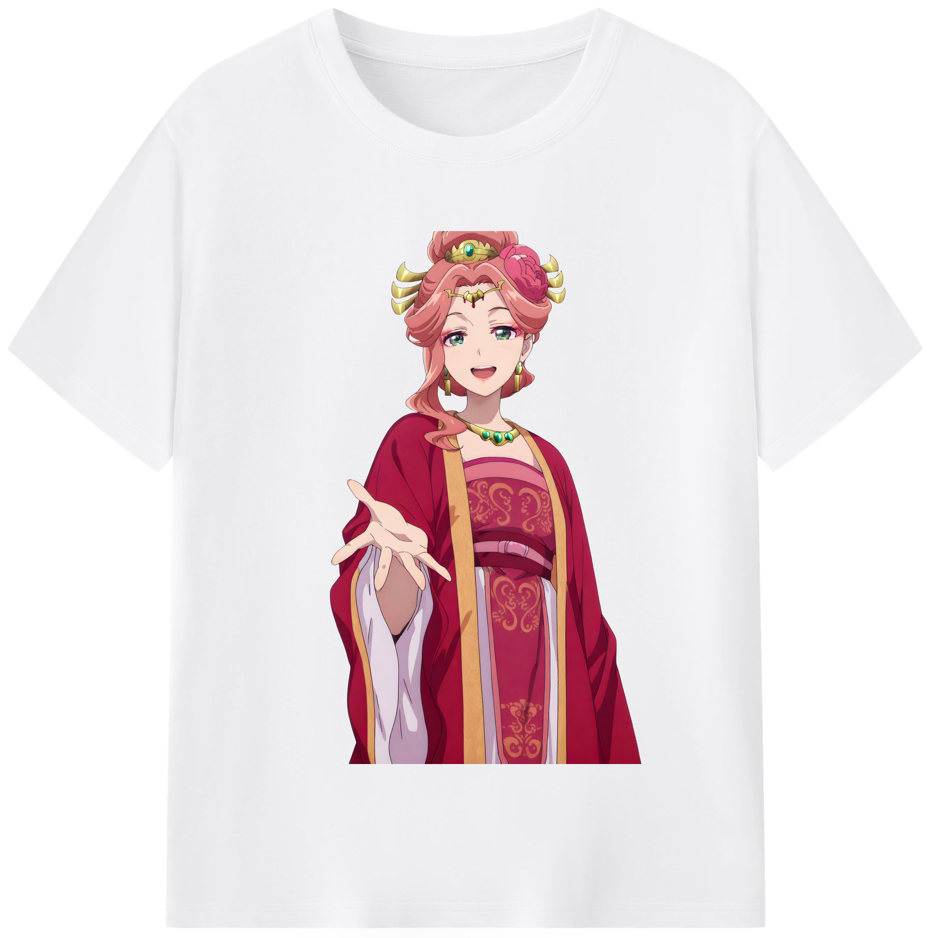 （画像用） 薬屋のひとりごと The Apothecary Diaries 綿100％半袖Tシャツ（フロントプリント）