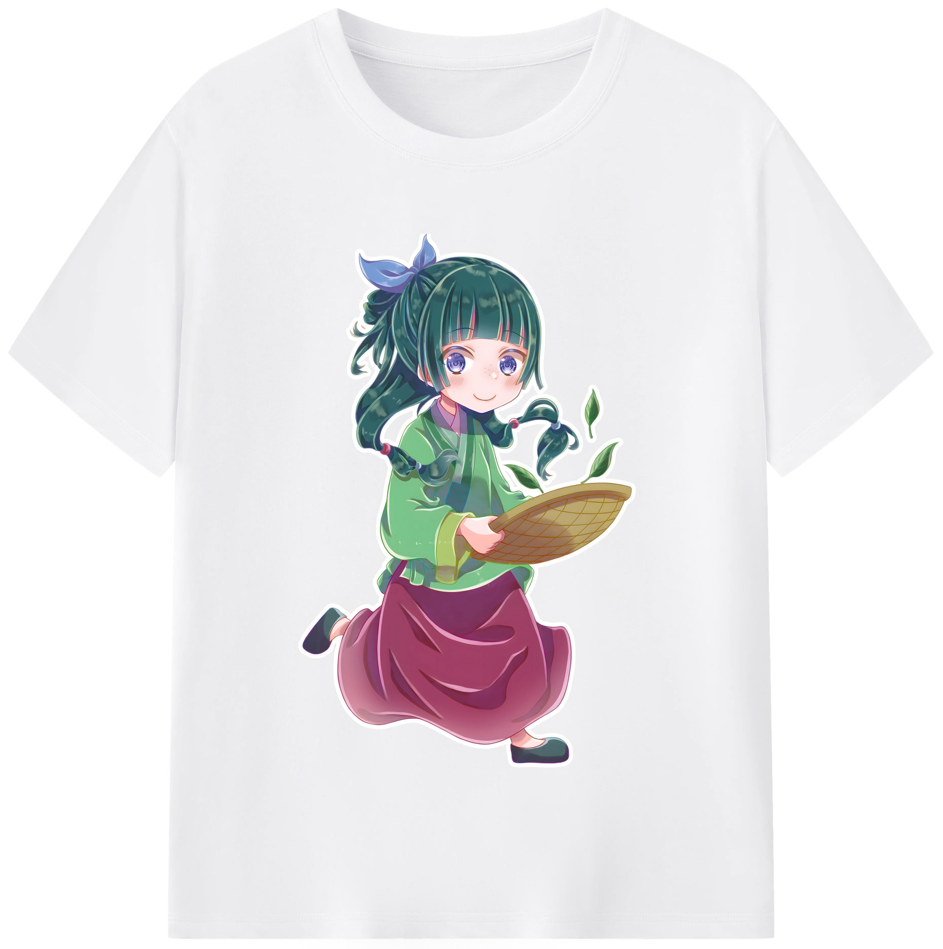 （画像用） 薬屋のひとりごと The Apothecary Diaries 綿100％半袖Tシャツ（フロントプリント）