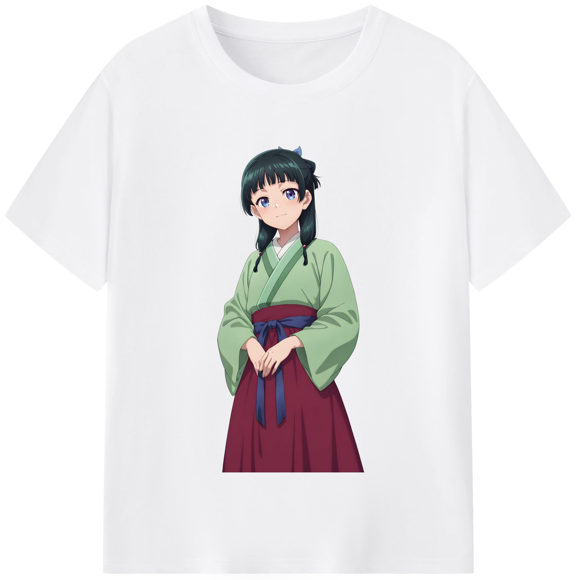 （画像用） 薬屋のひとりごと The Apothecary Diaries 綿100％半袖Tシャツ（フロントプリント）