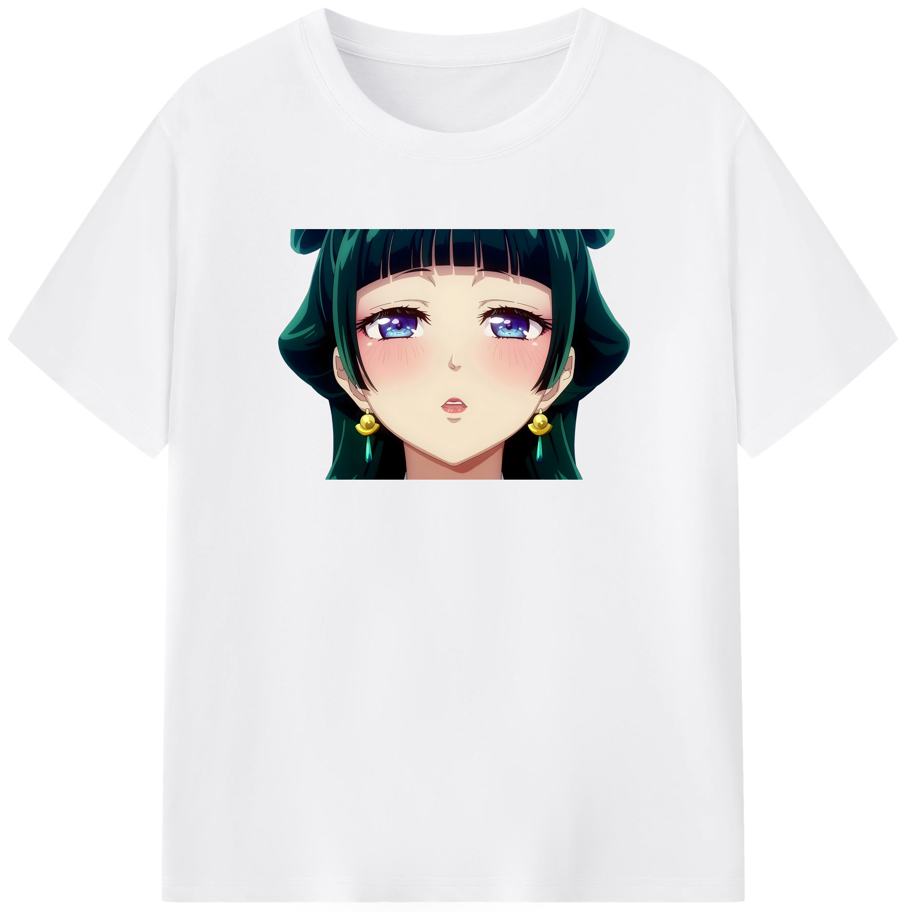 （画像用） 薬屋のひとりごと The Apothecary Diaries 綿100％半袖Tシャツ（フロントプリント）
