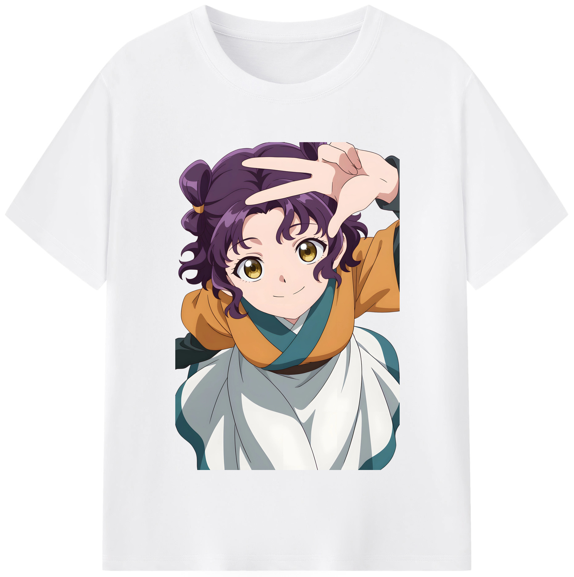 （画像用） 薬屋のひとりごと The Apothecary Diaries 綿100％半袖Tシャツ（フロントプリント）