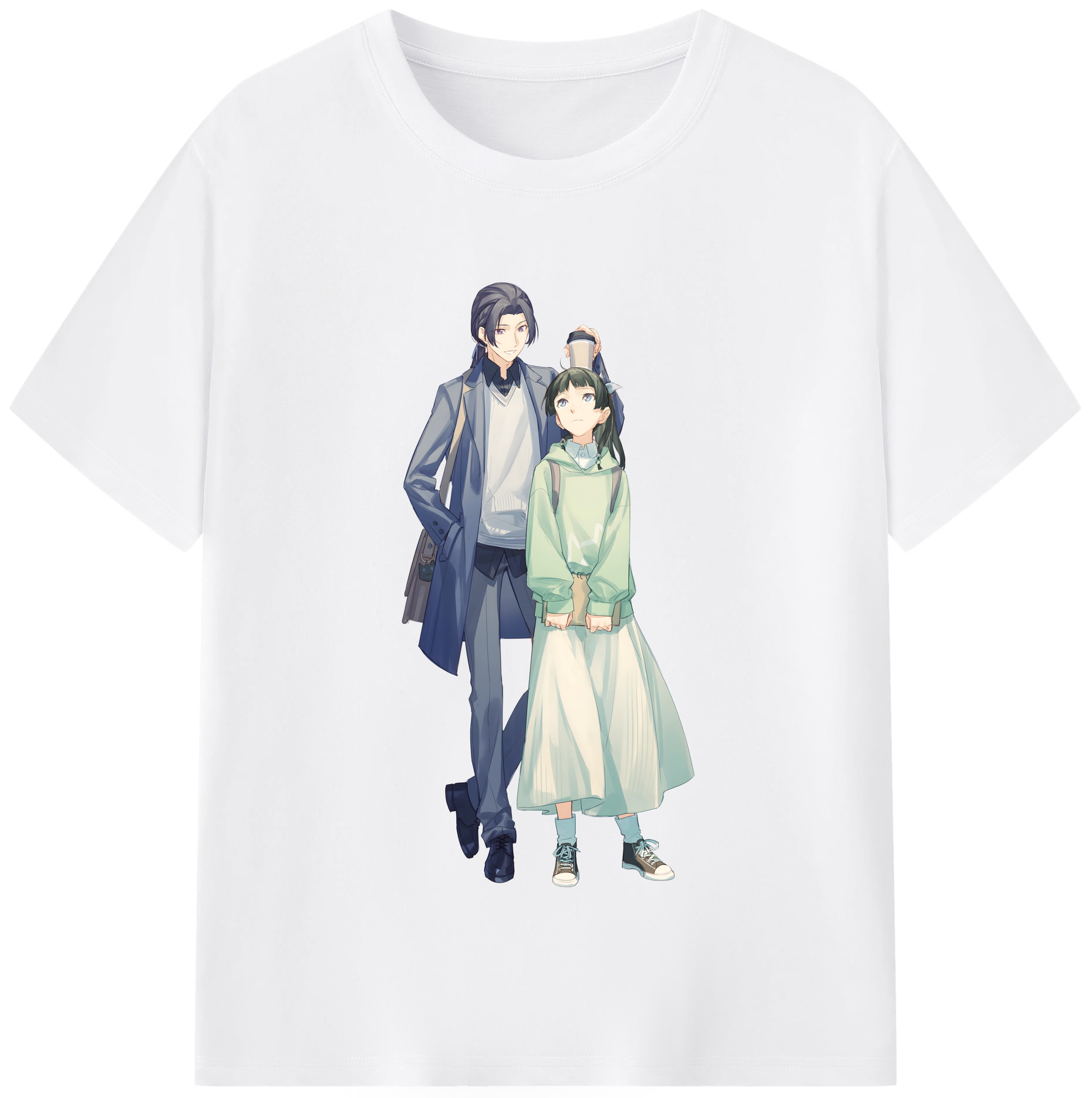 （画像用） 薬屋のひとりごと The Apothecary Diaries 綿100％半袖Tシャツ（フロントプリント）