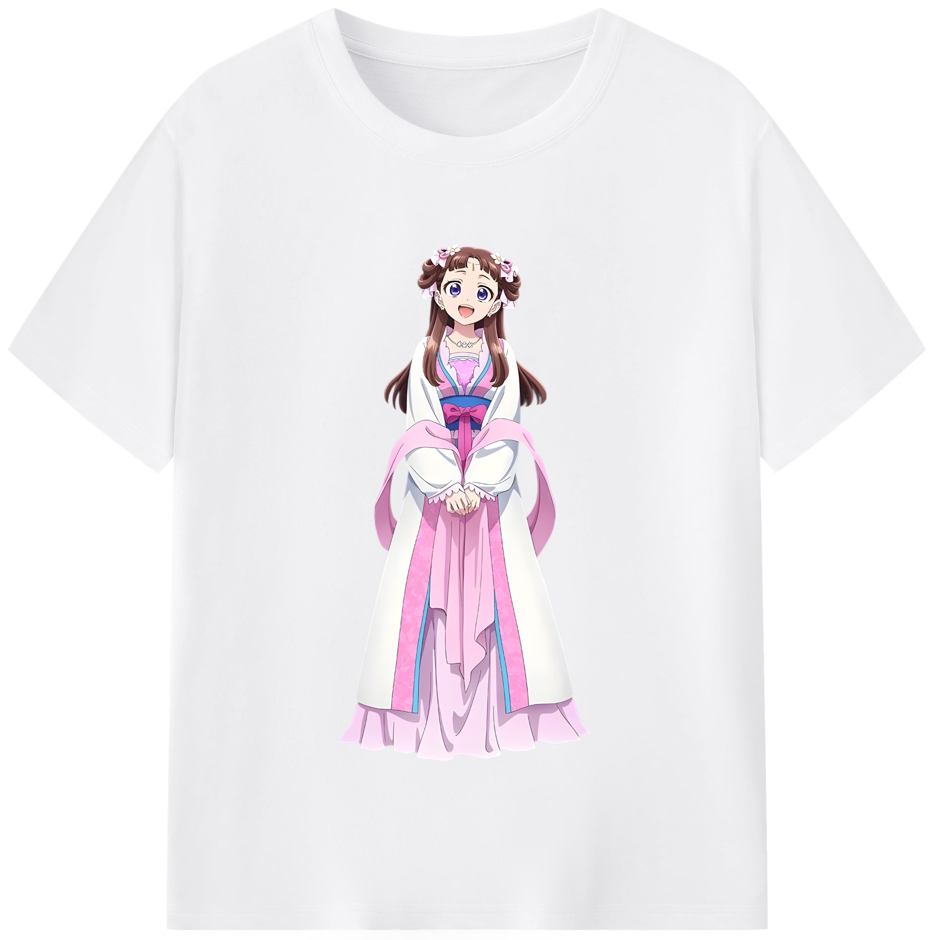 （画像用） 薬屋のひとりごと The Apothecary Diaries 綿100％半袖Tシャツ（フロントプリント）