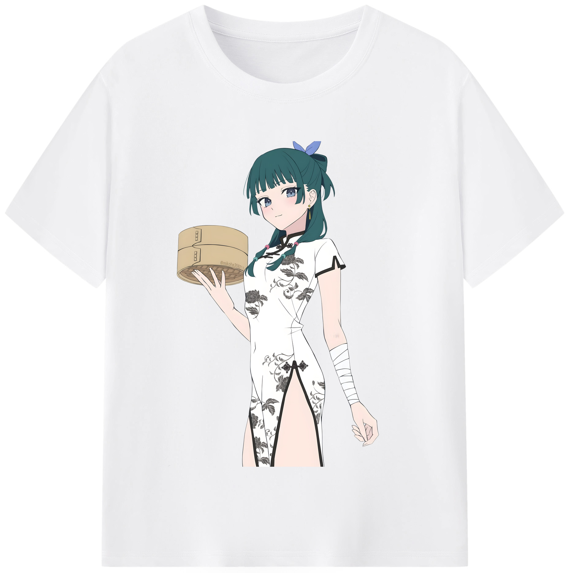 （画像用） 薬屋のひとりごと The Apothecary Diaries 綿100％半袖Tシャツ（フロントプリント）
