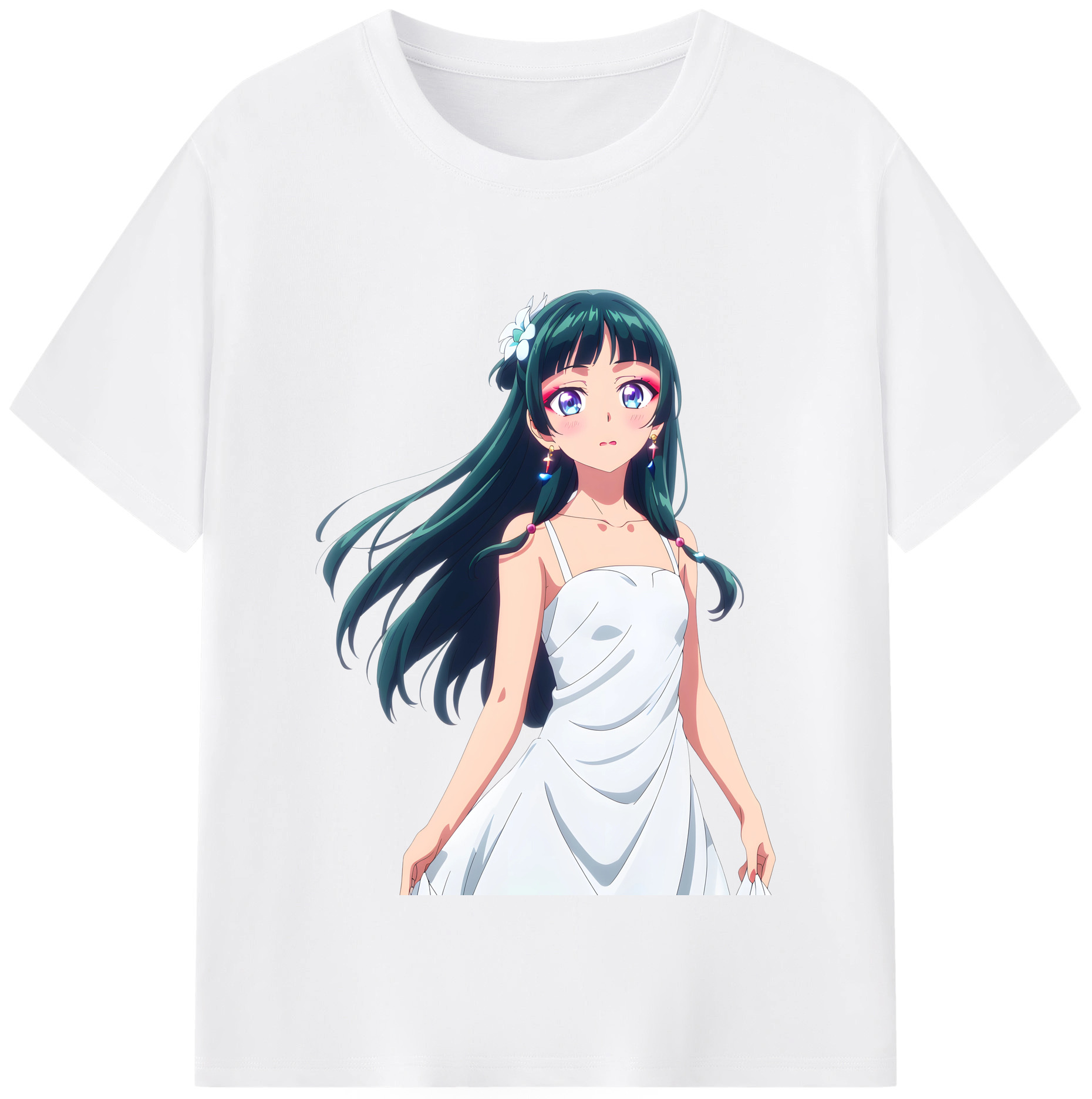 （画像用） 薬屋のひとりごと The Apothecary Diaries 綿100％半袖Tシャツ（フロントプリント）