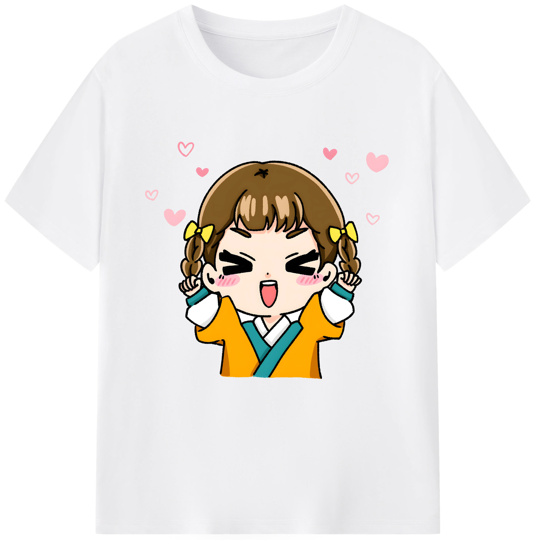 （画像用） 薬屋のひとりごと The Apothecary Diaries 綿100％半袖Tシャツ（フロントプリント）