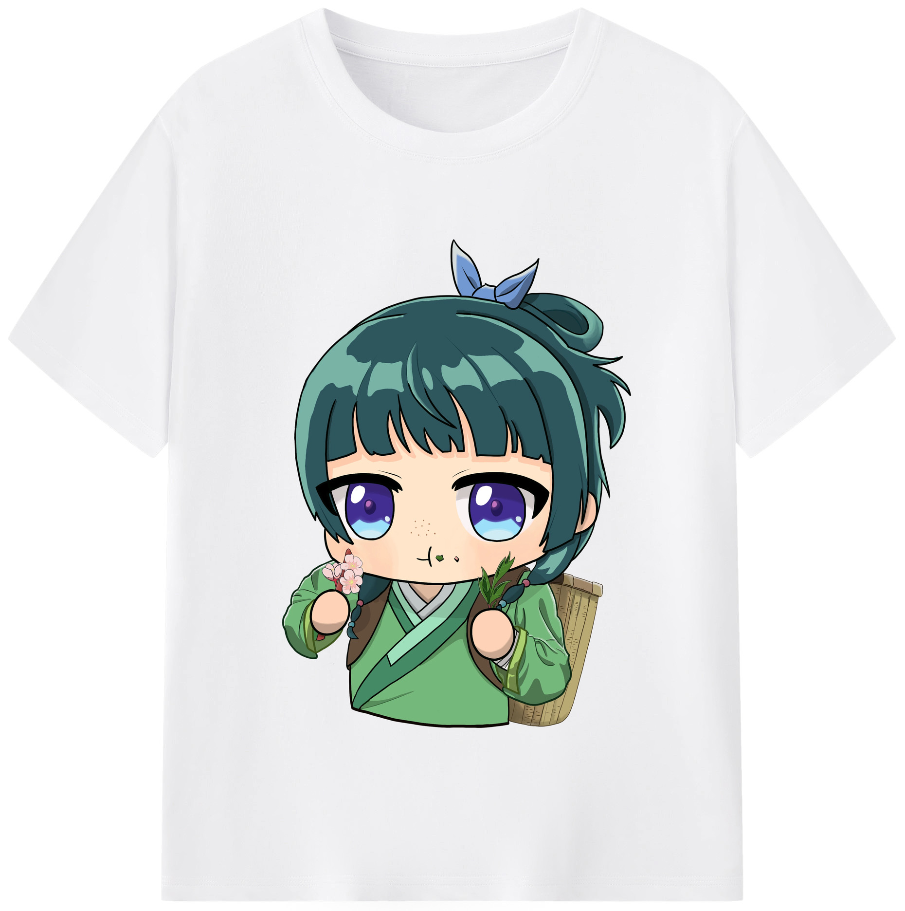 （画像用） 薬屋のひとりごと The Apothecary Diaries 綿100％半袖Tシャツ（フロントプリント）