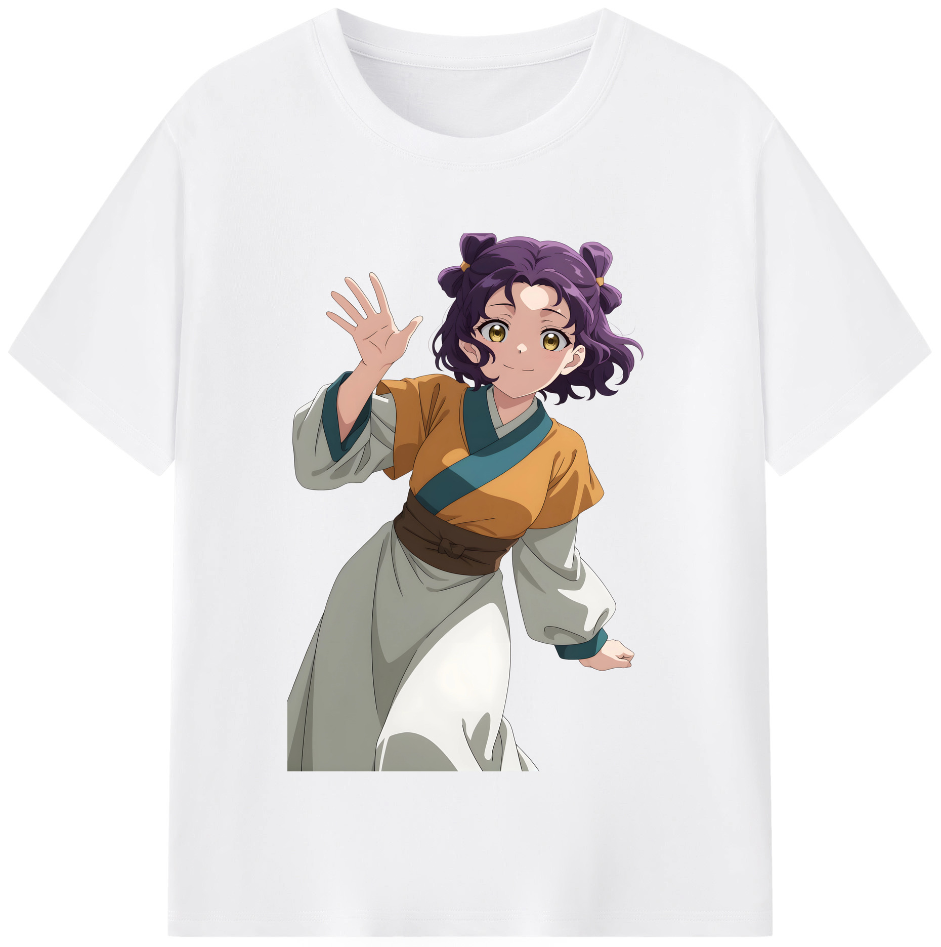 （画像用） 薬屋のひとりごと The Apothecary Diaries 綿100％半袖Tシャツ（フロントプリント）