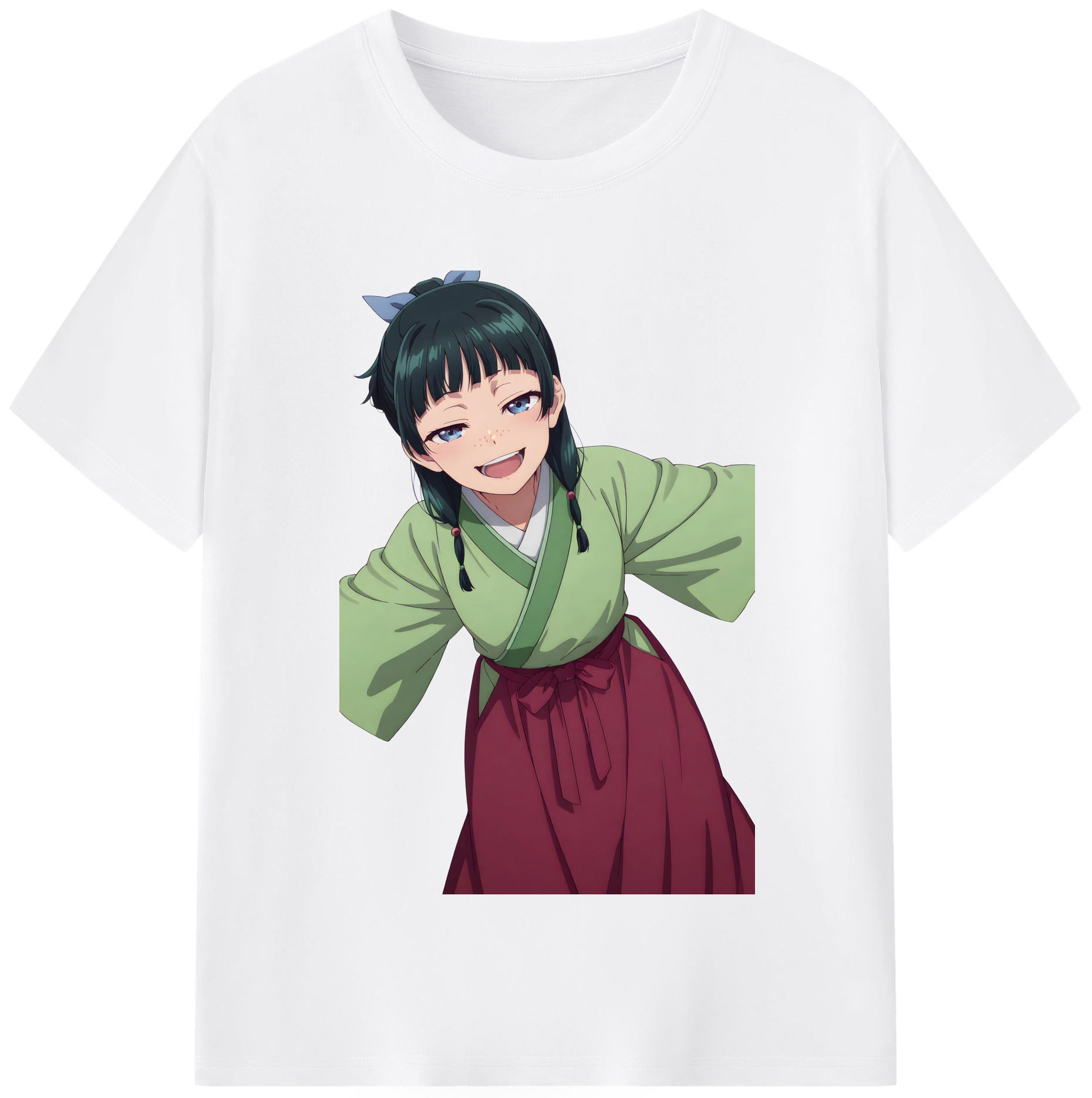 （画像用） 薬屋のひとりごと The Apothecary Diaries 綿100％半袖Tシャツ（フロントプリント）
