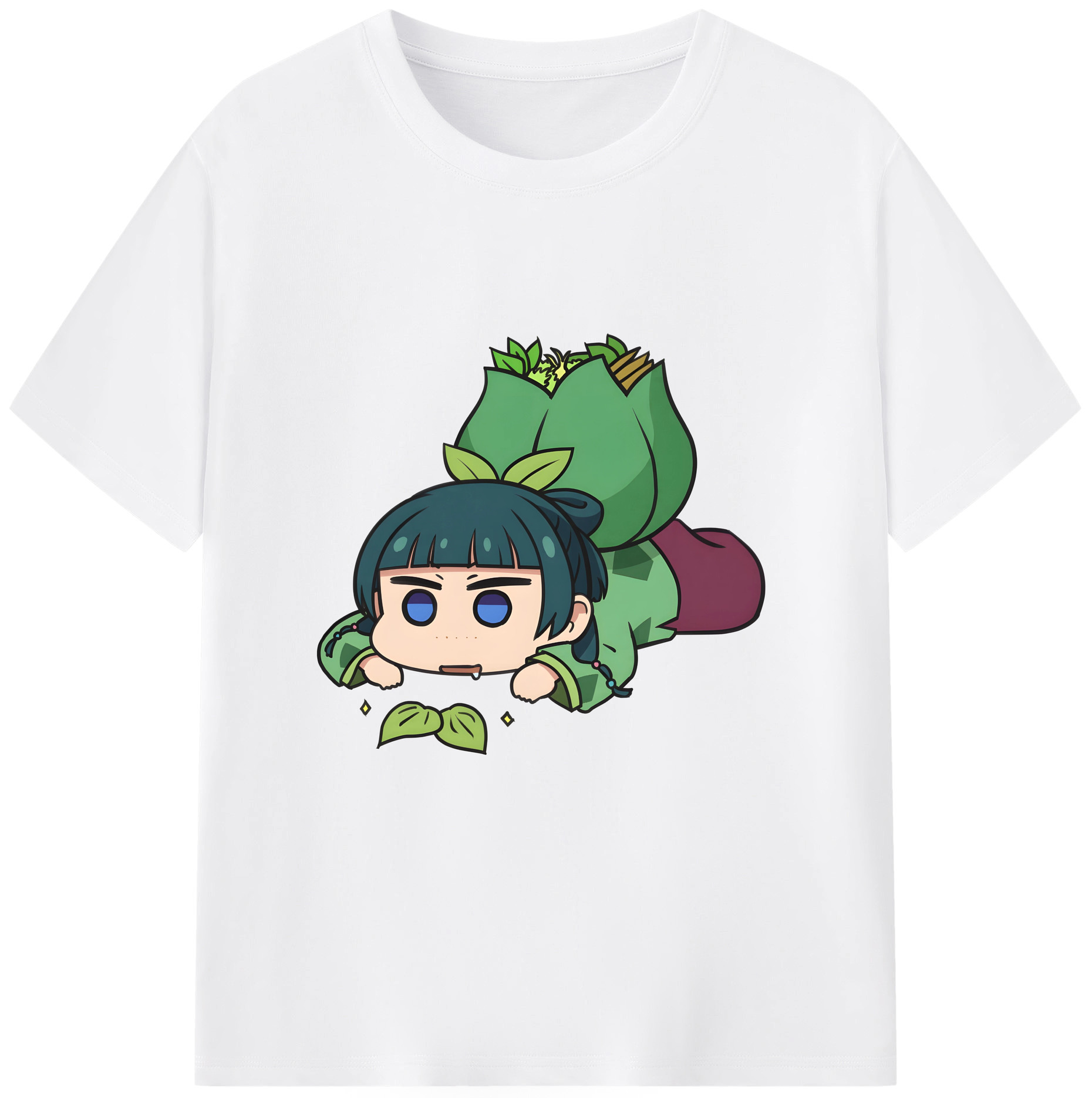 （画像用） 薬屋のひとりごと The Apothecary Diaries 綿100％半袖Tシャツ（フロントプリント）