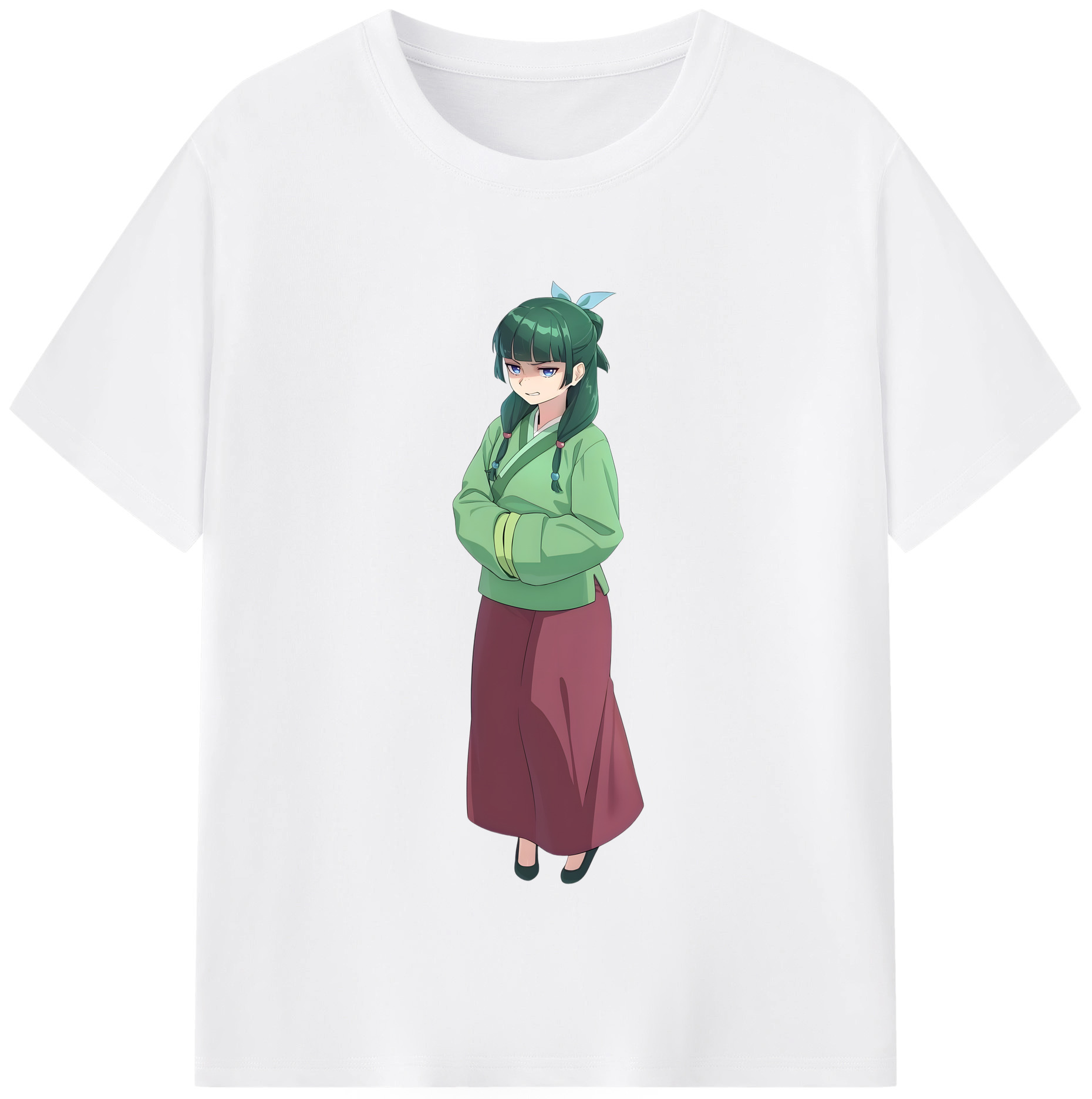 （画像用） 薬屋のひとりごと The Apothecary Diaries 綿100％半袖Tシャツ（フロントプリント）