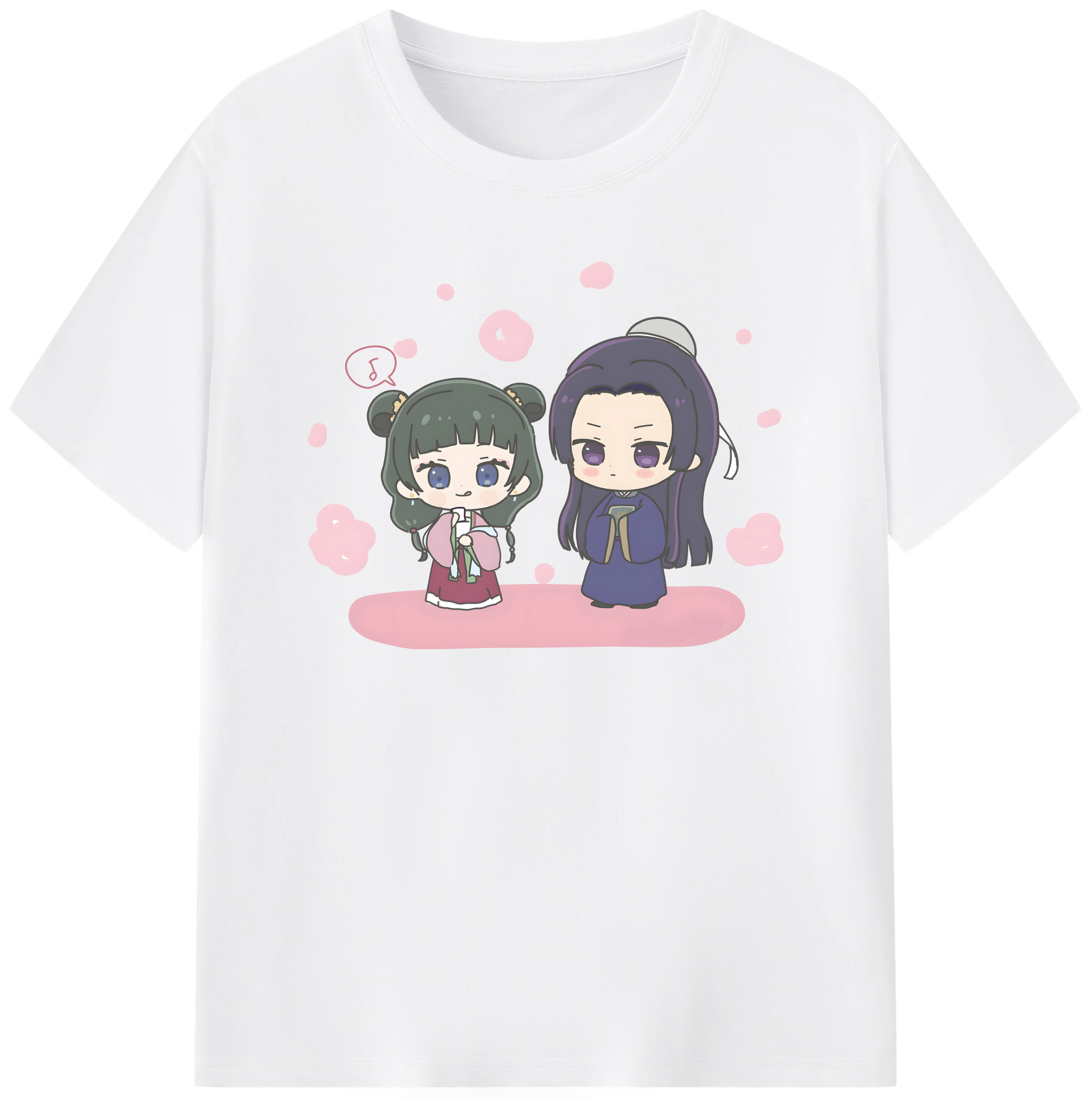 （画像用） 薬屋のひとりごと The Apothecary Diaries 綿100％半袖Tシャツ（フロントプリント）