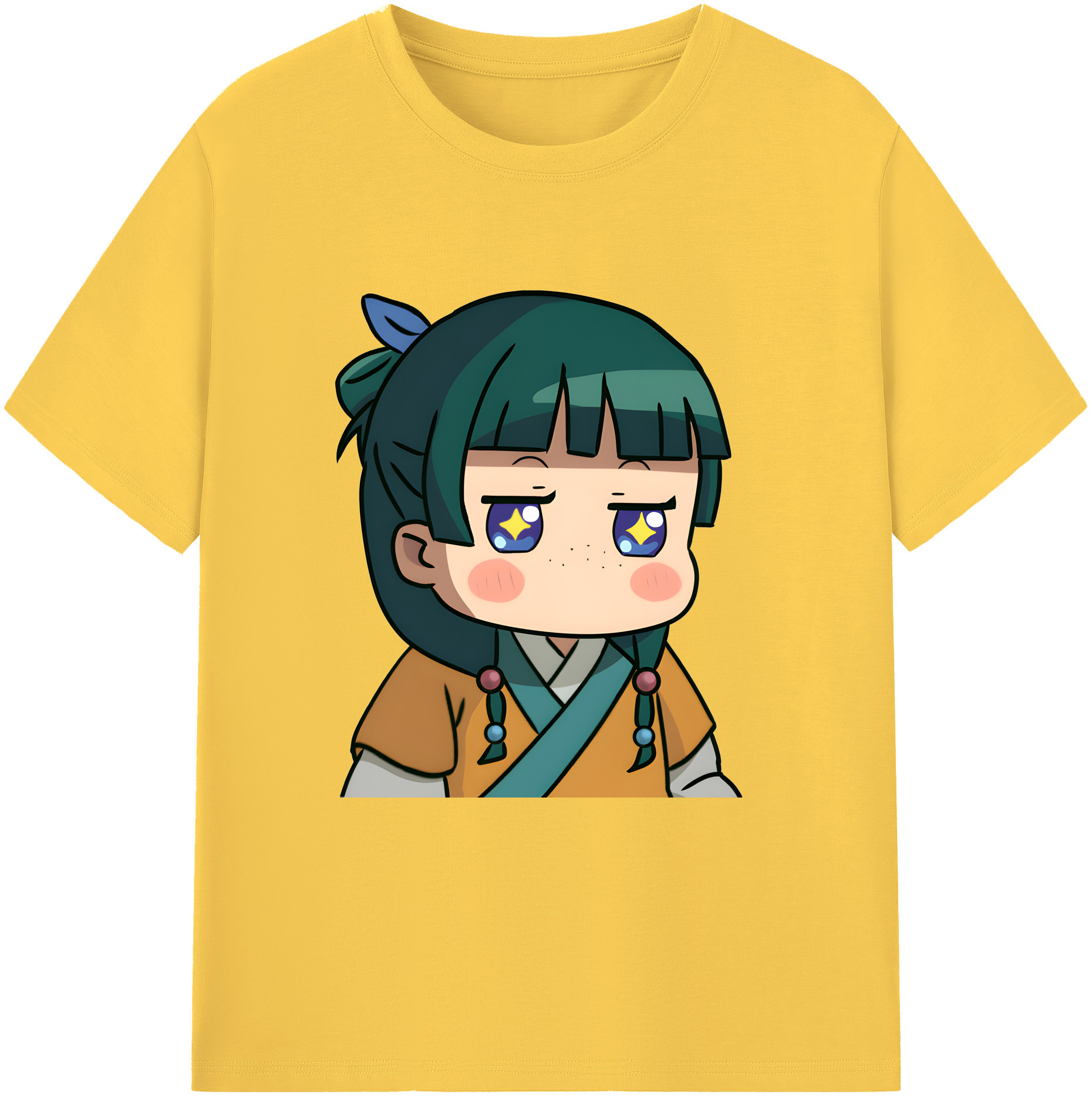 （画像用） 薬屋のひとりごと The Apothecary Diaries 綿100％半袖Tシャツ（フロントプリント）