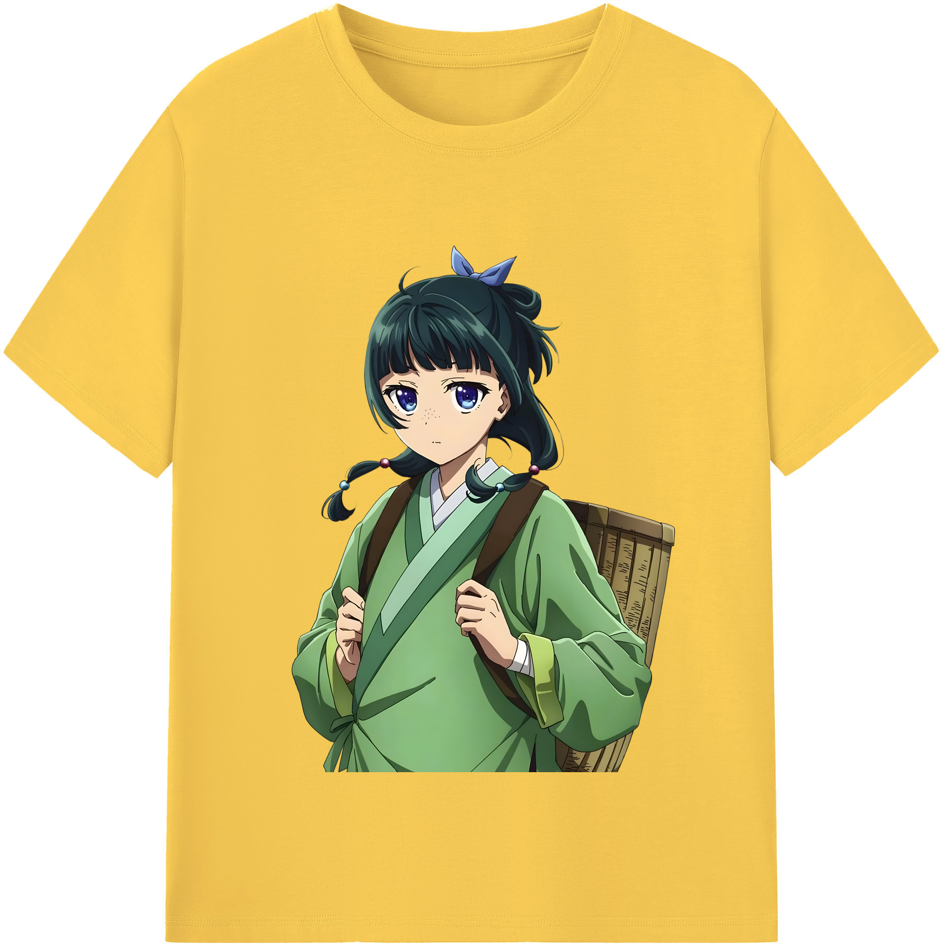 （画像用） 薬屋のひとりごと The Apothecary Diaries 綿100％半袖Tシャツ（フロントプリント）