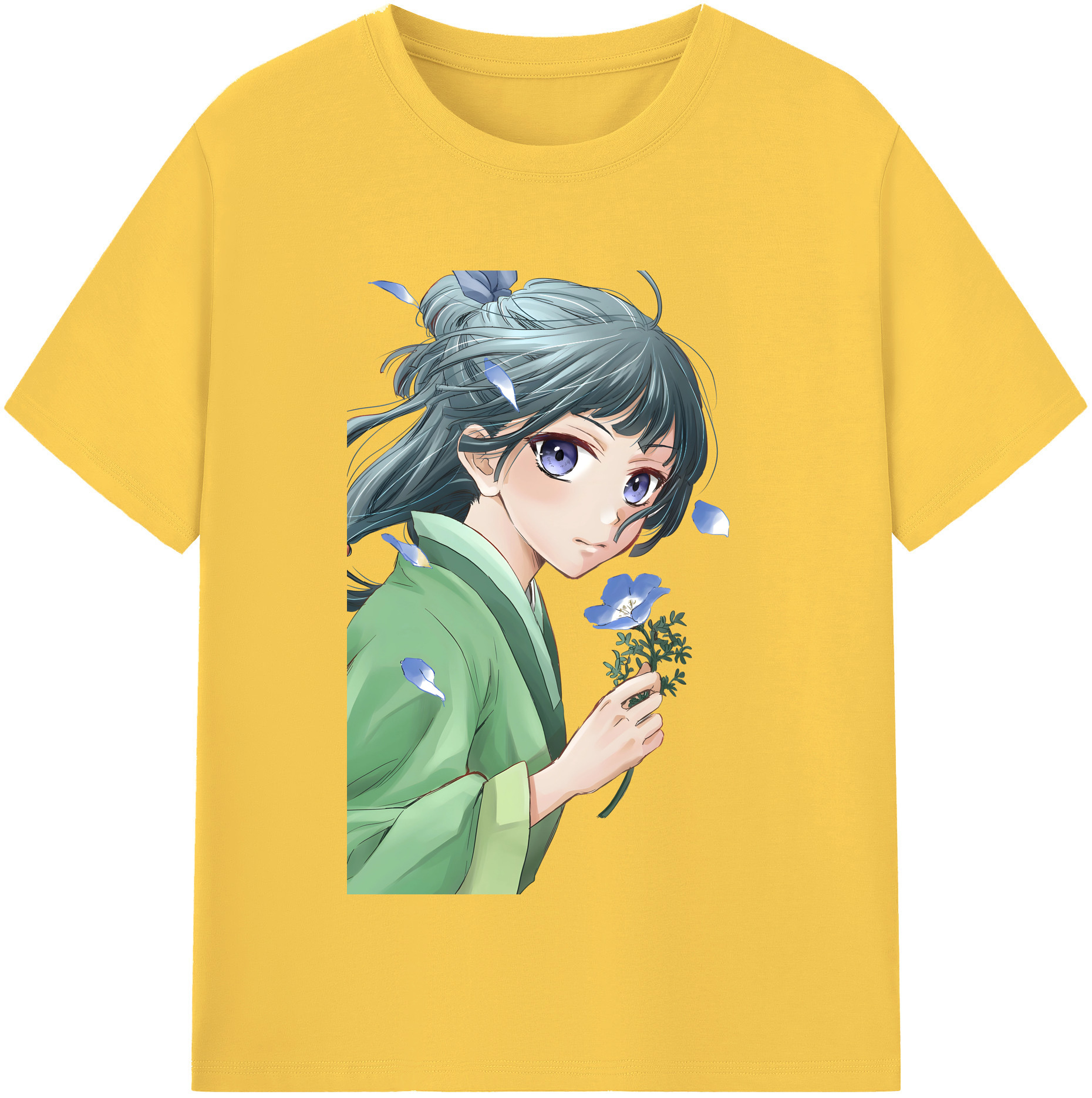 （画像用） 薬屋のひとりごと The Apothecary Diaries 綿100％半袖Tシャツ（フロントプリント）