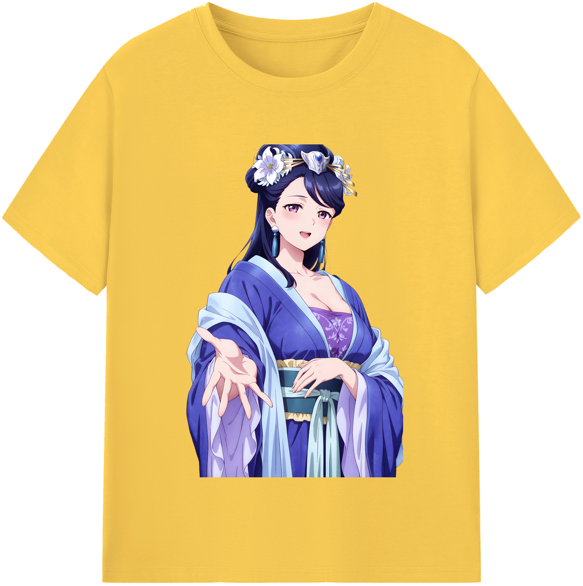 （画像用） 薬屋のひとりごと The Apothecary Diaries 綿100％半袖Tシャツ（フロントプリント）