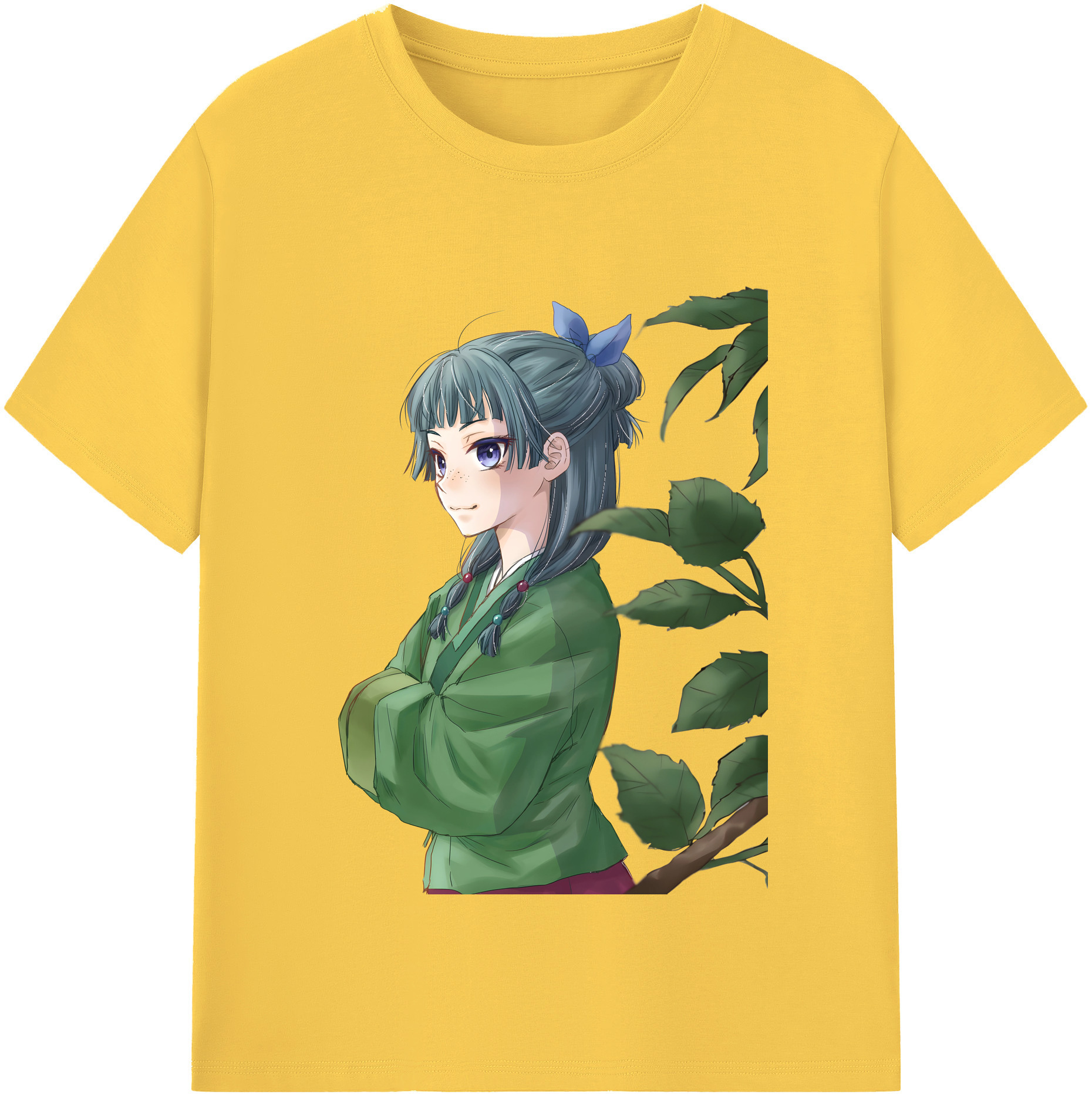（画像用） 薬屋のひとりごと The Apothecary Diaries 綿100％半袖Tシャツ（フロントプリント）