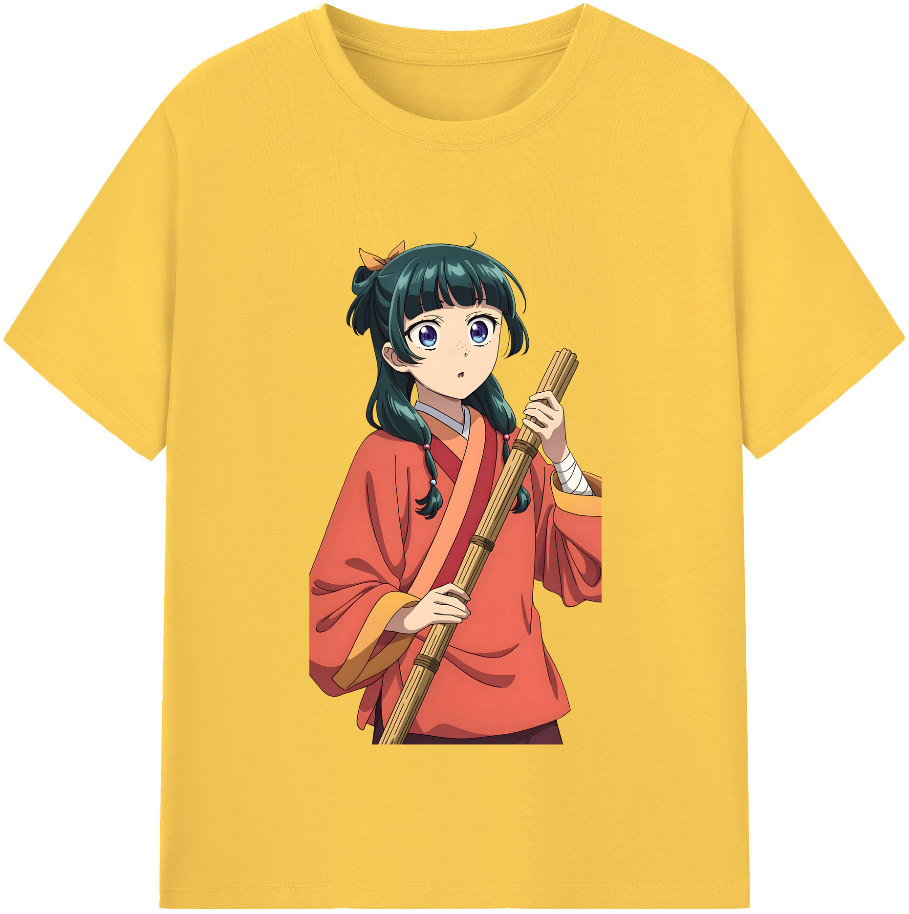 （画像用） 薬屋のひとりごと The Apothecary Diaries 綿100％半袖Tシャツ（フロントプリント）