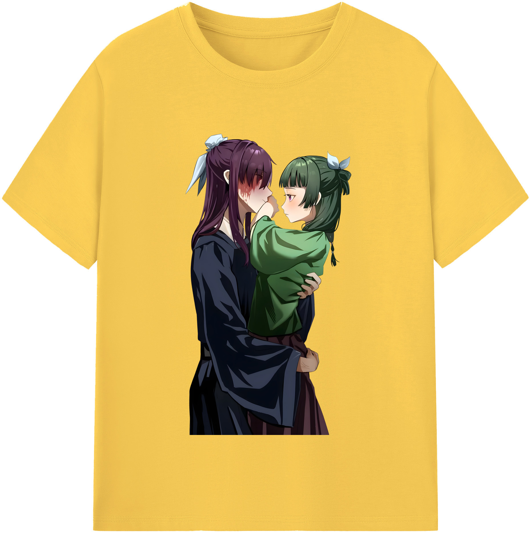 （画像用） 薬屋のひとりごと The Apothecary Diaries 綿100％半袖Tシャツ（フロントプリント）