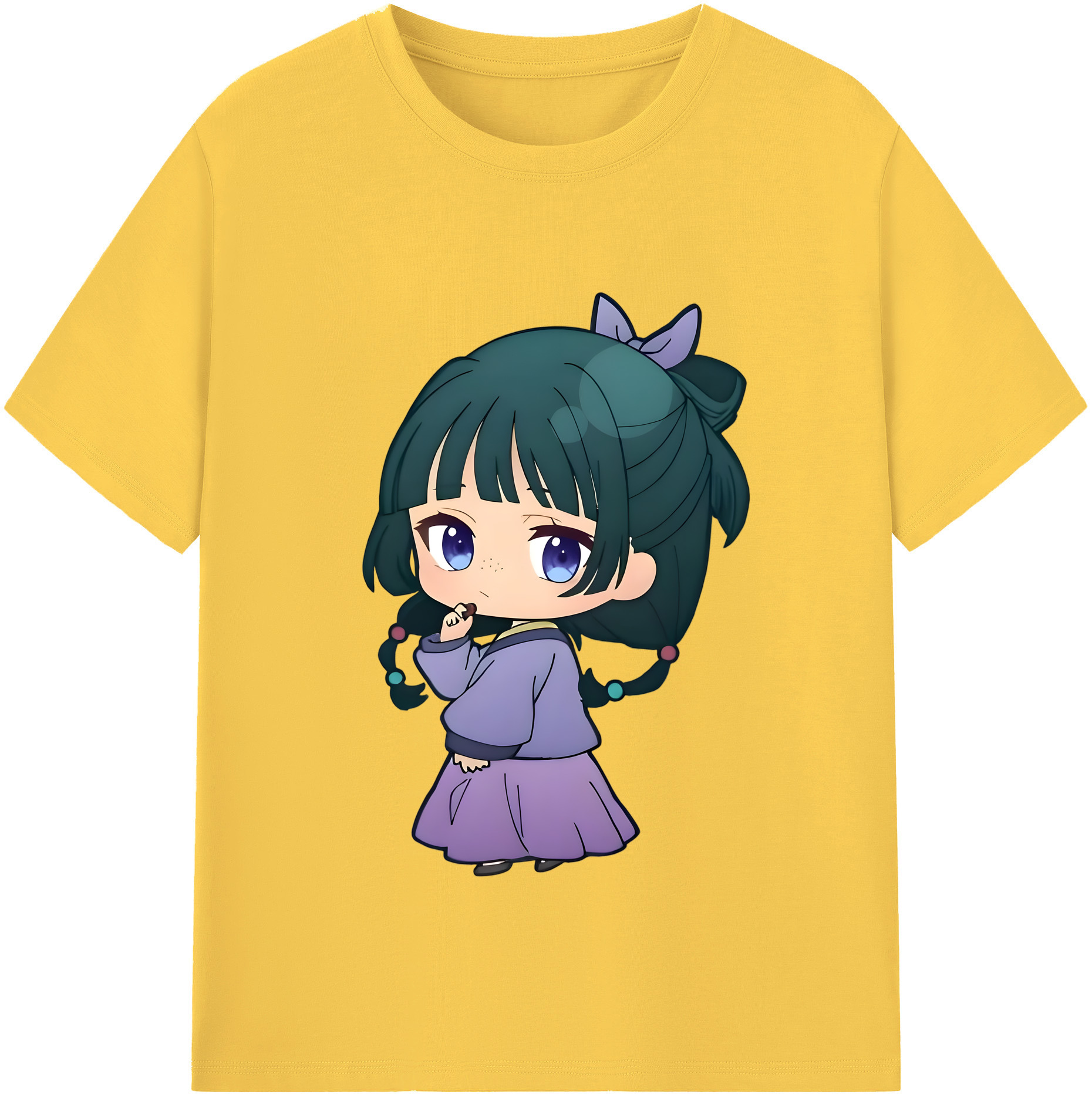 （画像用） 薬屋のひとりごと The Apothecary Diaries 綿100％半袖Tシャツ（フロントプリント）