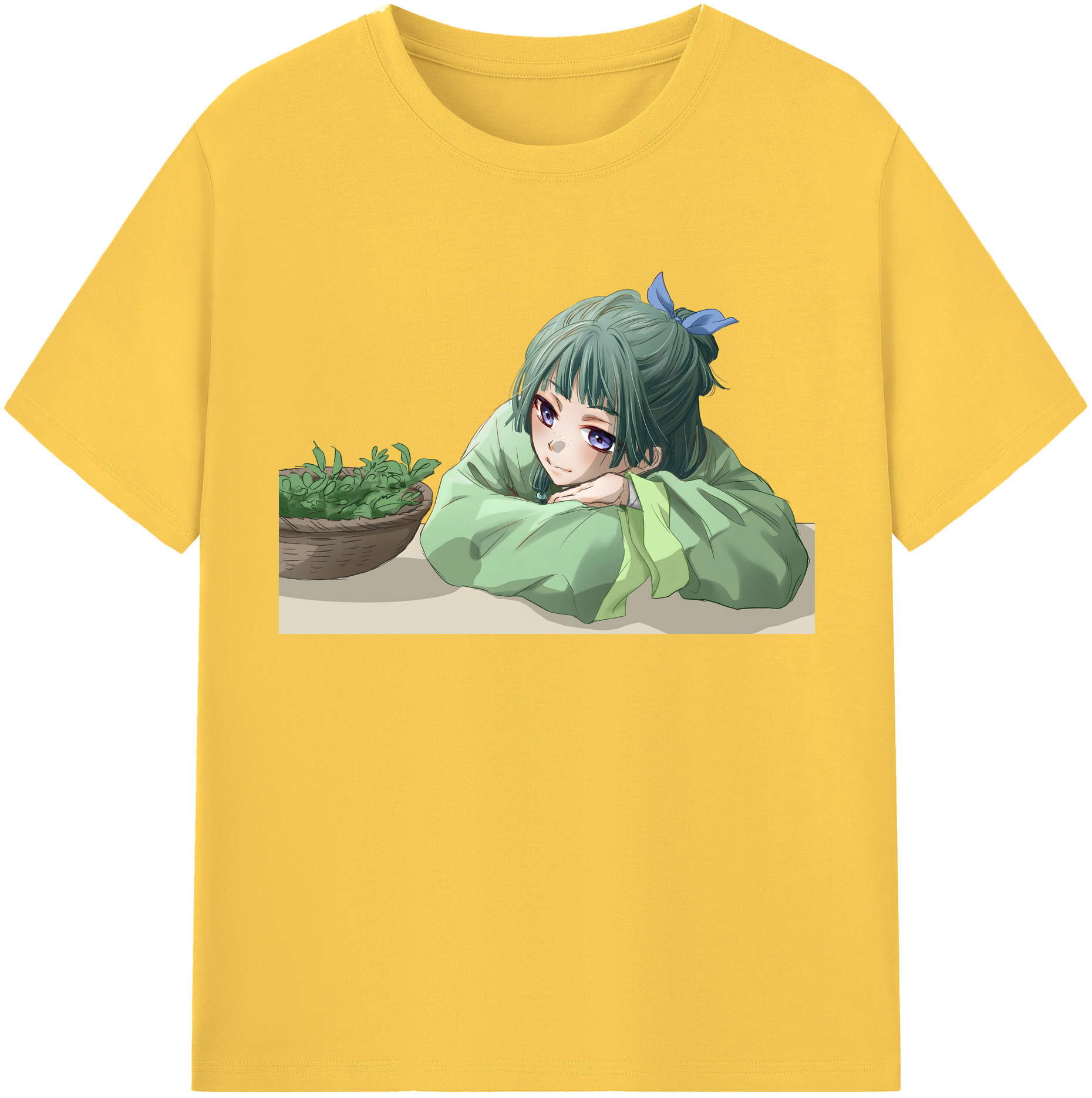 （画像用） 薬屋のひとりごと The Apothecary Diaries 綿100％半袖Tシャツ（フロントプリント）